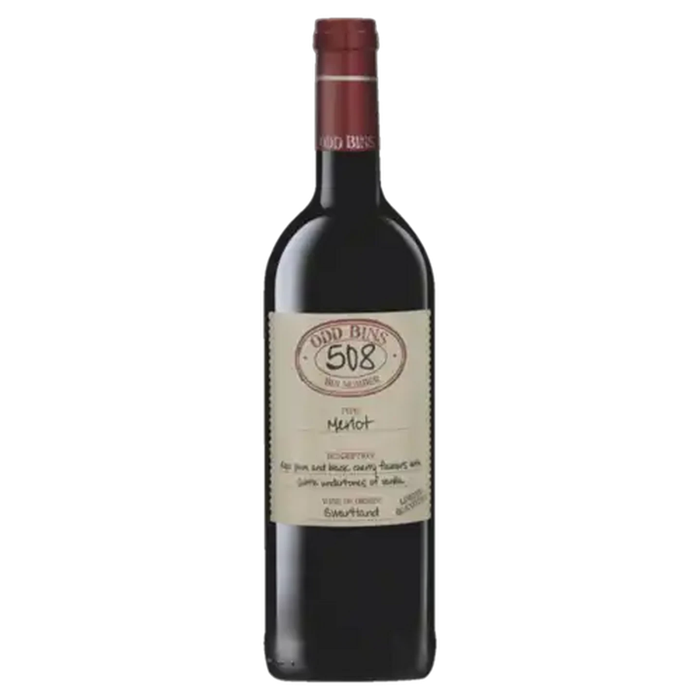 Image of Odd Bins 508 Merlot Red Wine 750ml