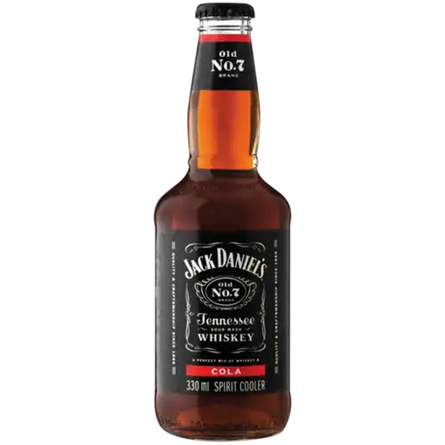Image of Jack Daniel's Whiskey & Cola Cooler Bottle 330ml