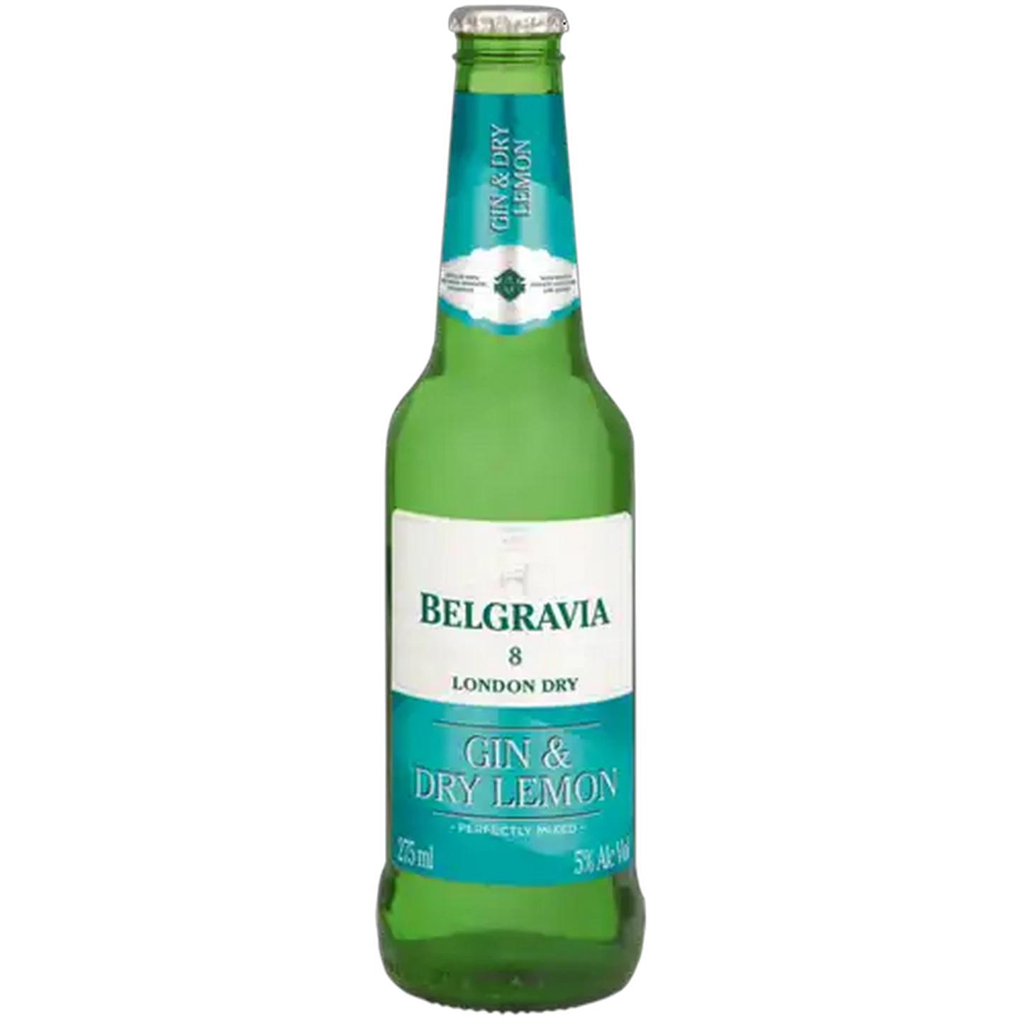Image of Belgravia Special Edition Gin & Dry Lemon Bottle 275ml