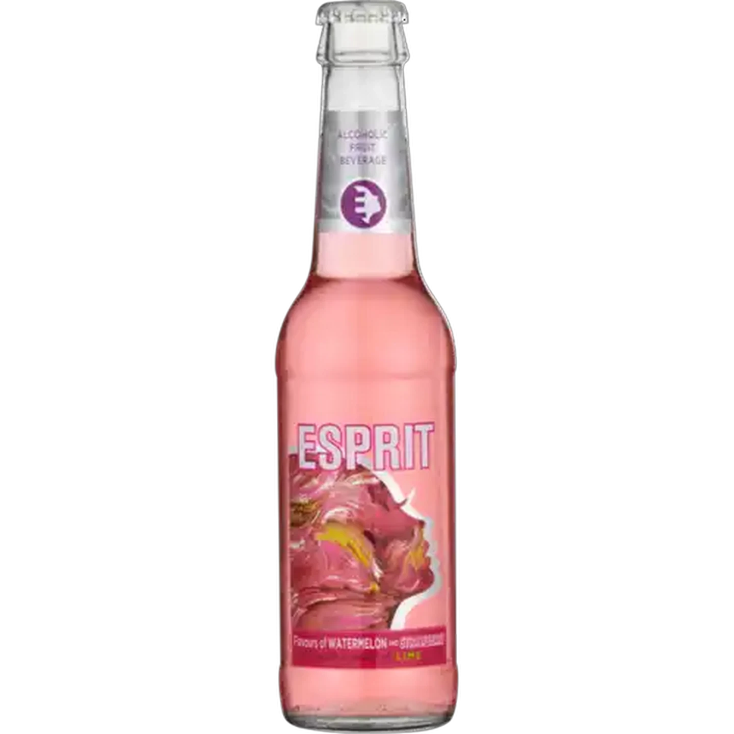 Image of Esprit Watermelon & Strawberry With A Twist Of Lime Flavoured Fruit Cooler Bottle 275ml