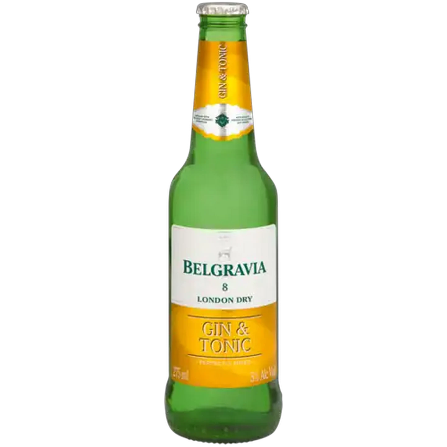 Image of Belgravia London Dry Gin & Tonic Bottle 275ml
