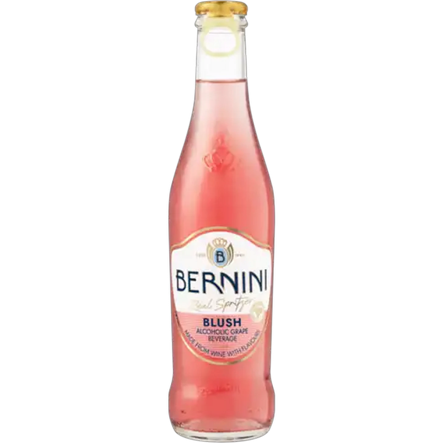 Image of Bernini Blush Alcoholic Grape Beverage Bottle 275ml