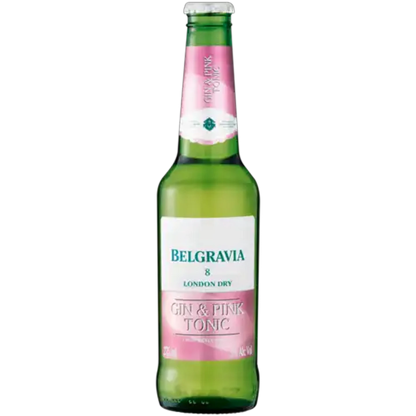 Image of Belgravia London Dry Gin & Pink Tonic Bottle 275ml