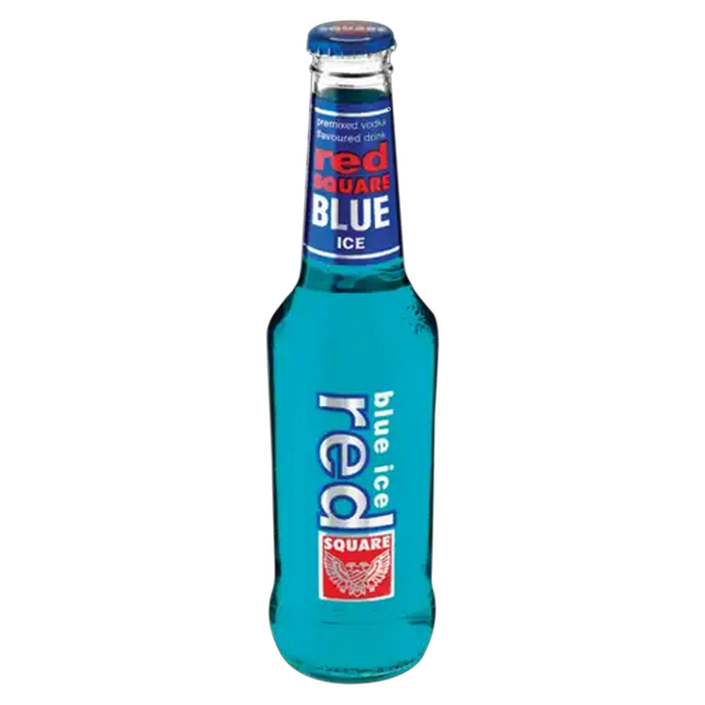 Image of Red Square Blue Ice Spirit Cooler Bottle 275ml