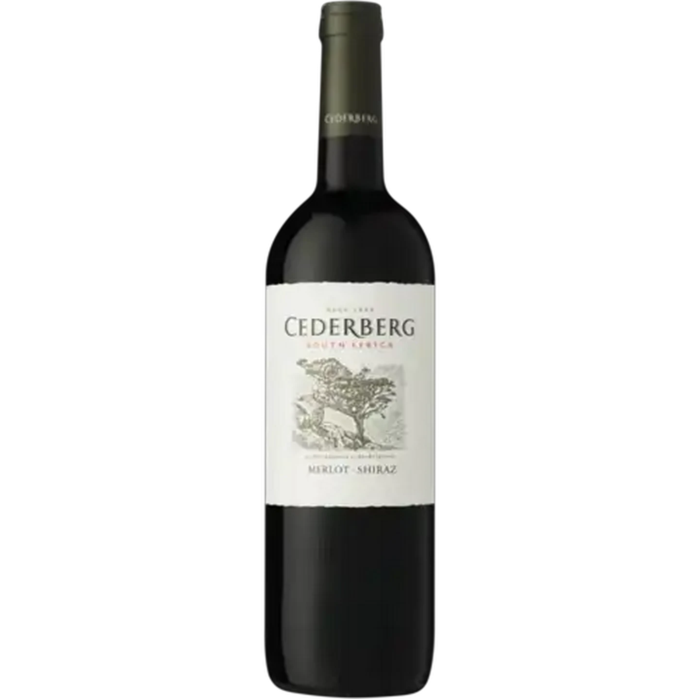 Image of Cederberg Merlot Shiraz Red Blend Wine Bottle 750ml