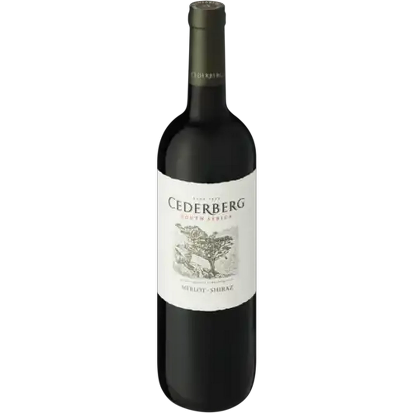Image of Cederberg Merlot Shiraz Red Blend Wine Bottle 750ml