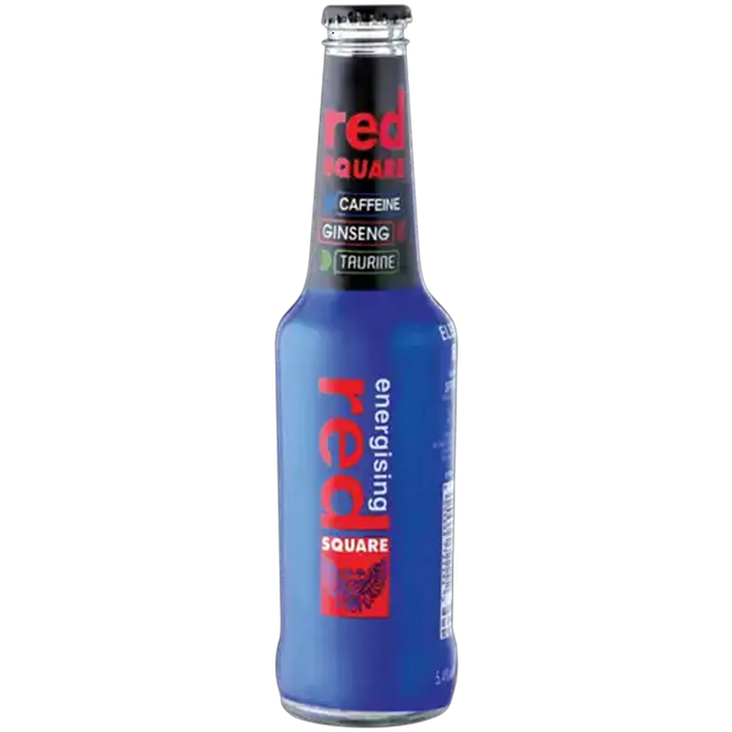 Image of Red Square Energising Electric Blue Spirit Cooler Bottle 275ml