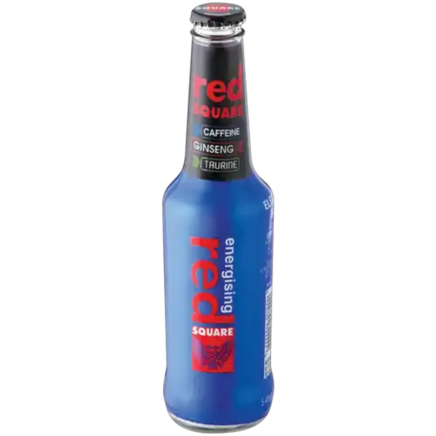 Image of Red Square Energising Electric Blue Spirit Cooler Bottle 275ml
