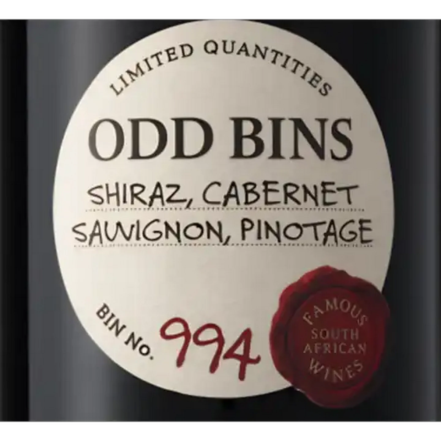 Image of Odd Bins 994 Shiraz-Cabernet Sauvignon-Pinotage Red Wine Blend 750ml