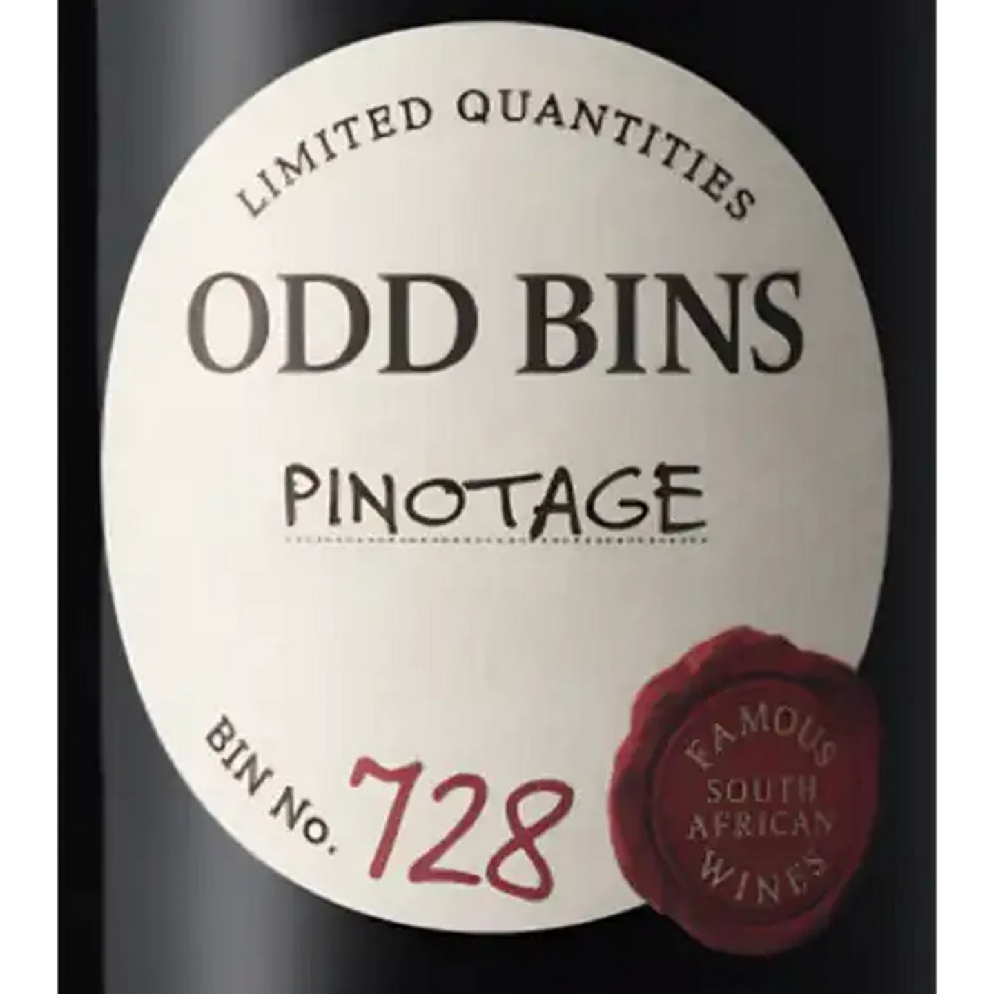 Image of Odd Bins 728 Pinotage Red Wine 750ml