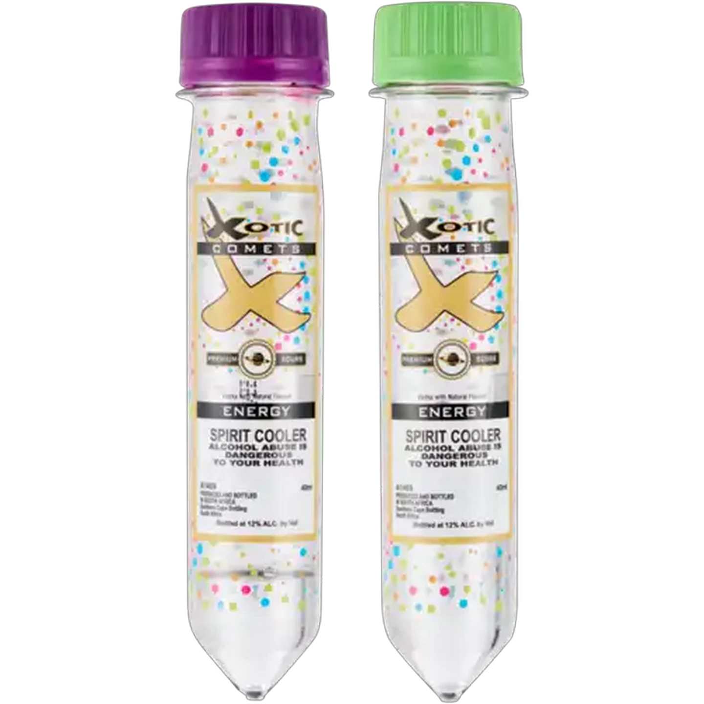 Image of Xotic Comets Energy Spirit Cooler Shooter Tube 40ml (Colour May Vary)