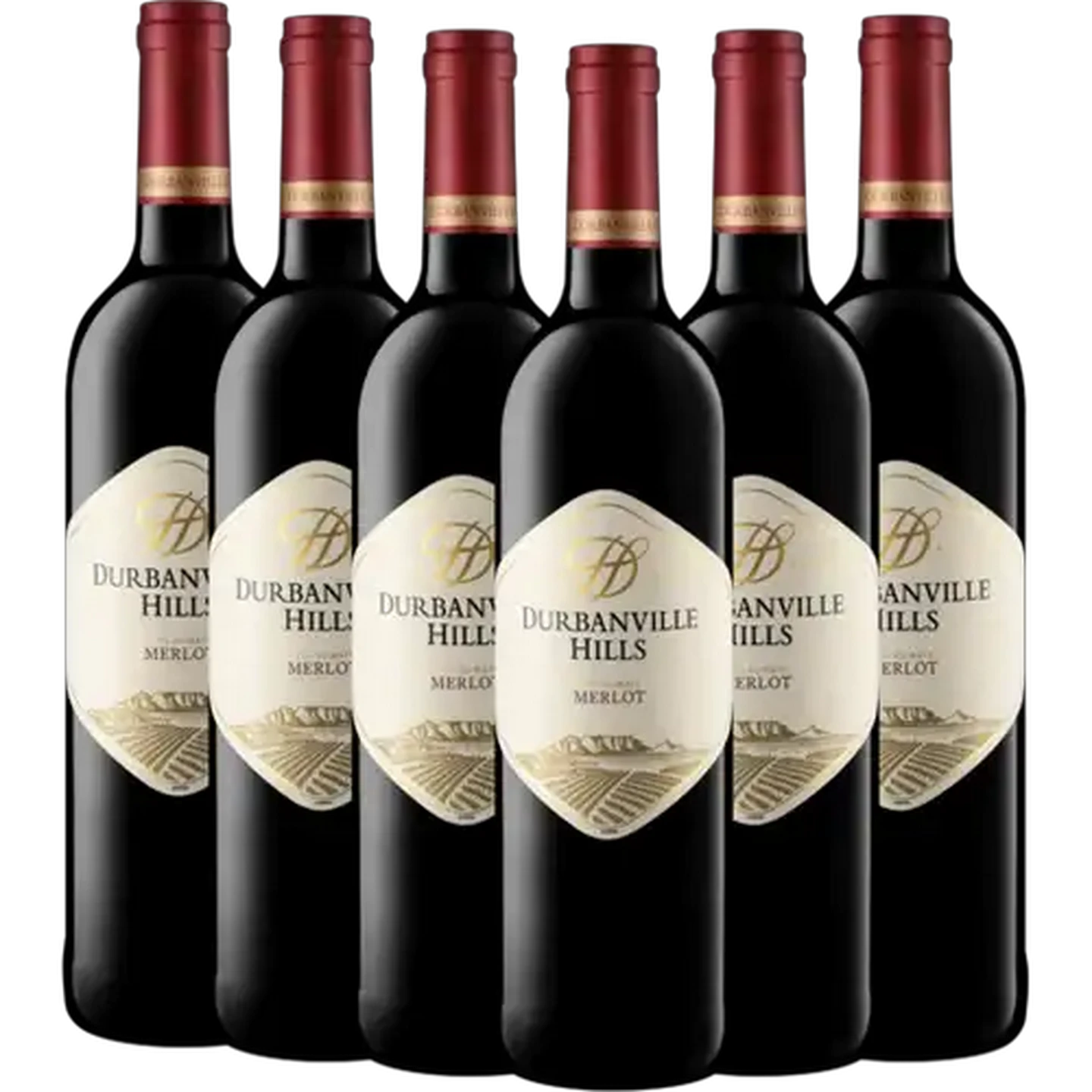 Image of Durbanville Hills Merlot Red Wine Bottles 6 x 750ml