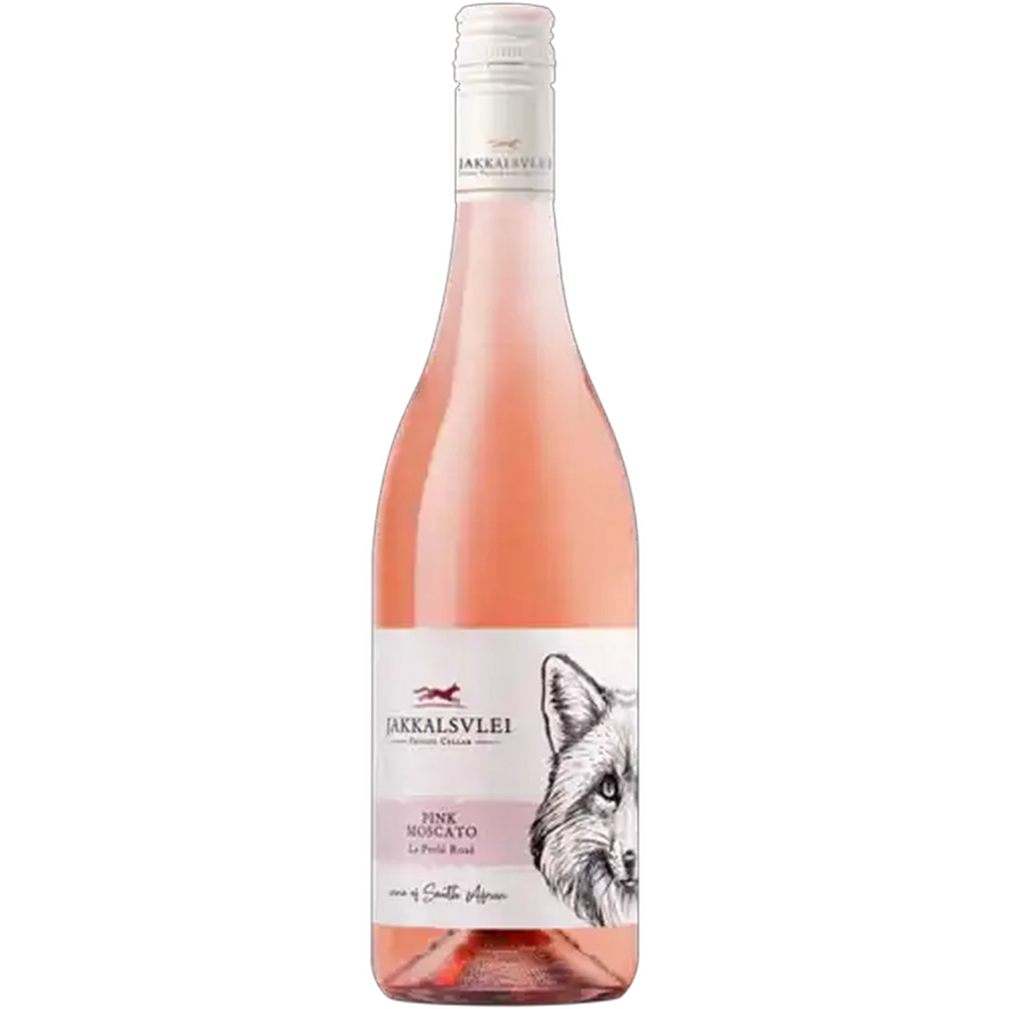 Image of Jakkalsvlei Moscato Rosé Wine Bottle 750ml