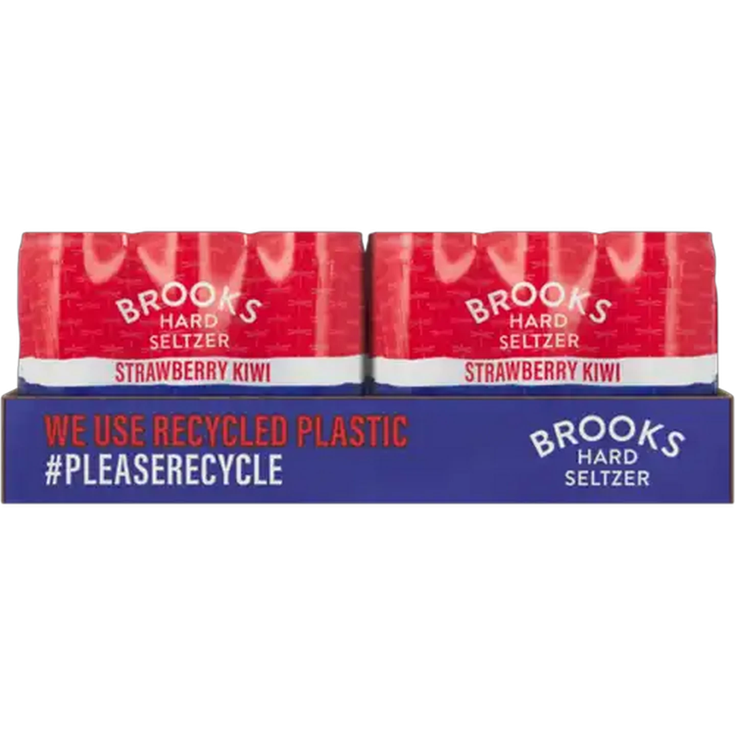 Image of Brooks Strawberry Kiwi Flavoured Hard Seltzer Cans 24 x 300ml