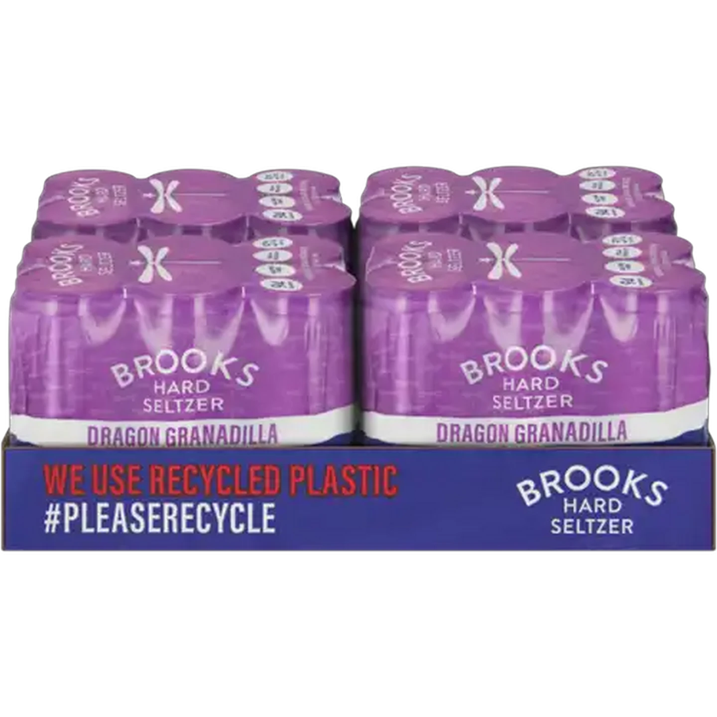 Image of Brooks Dragon Granadilla Flavoured Hard Seltzer Cans 24 x 300ml