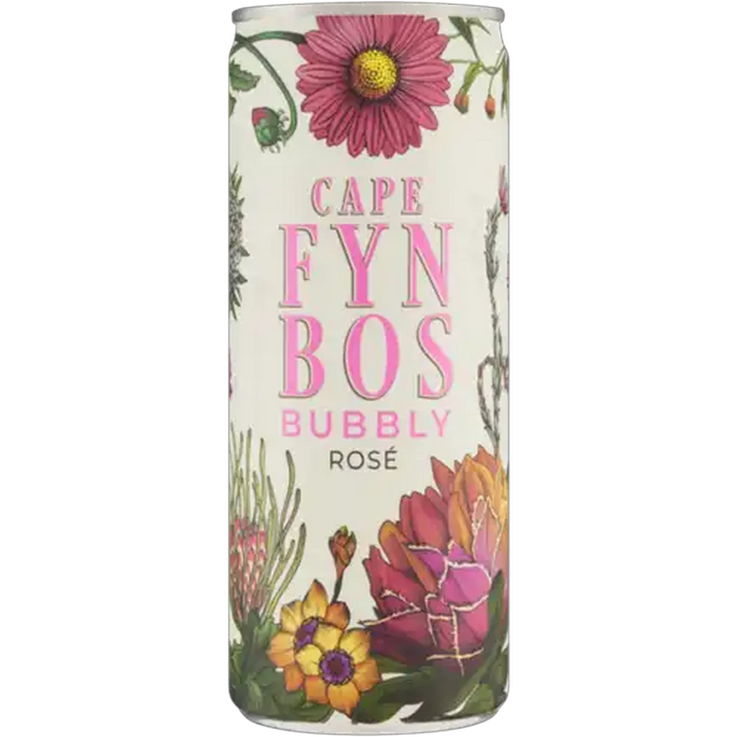 Image of Cape Fynbos Bubbly Rosé Wine Can 250ml