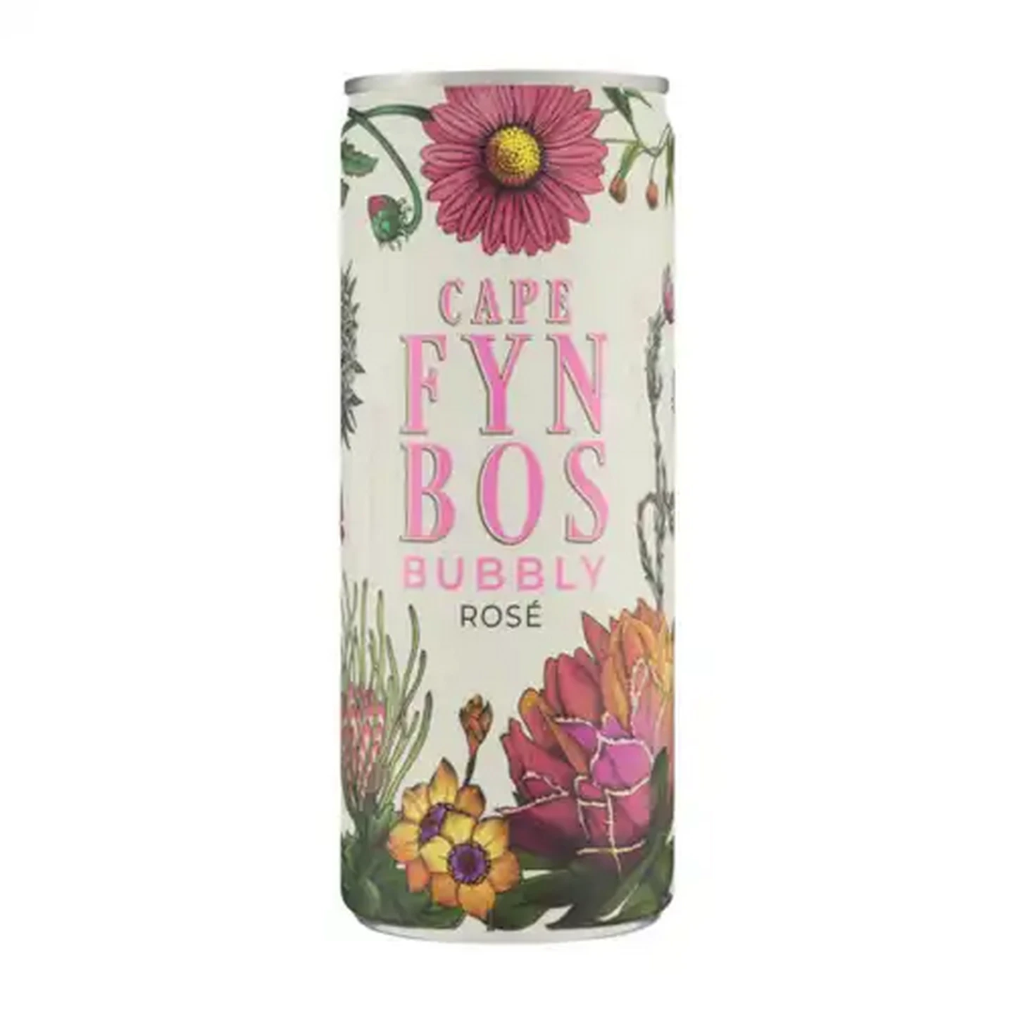 Image of Cape Fynbos Bubbly Rosé Wine Can 250ml