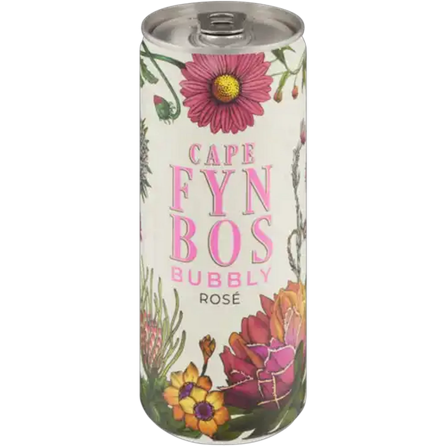 Image of Cape Fynbos Bubbly Rosé Wine Can 250ml