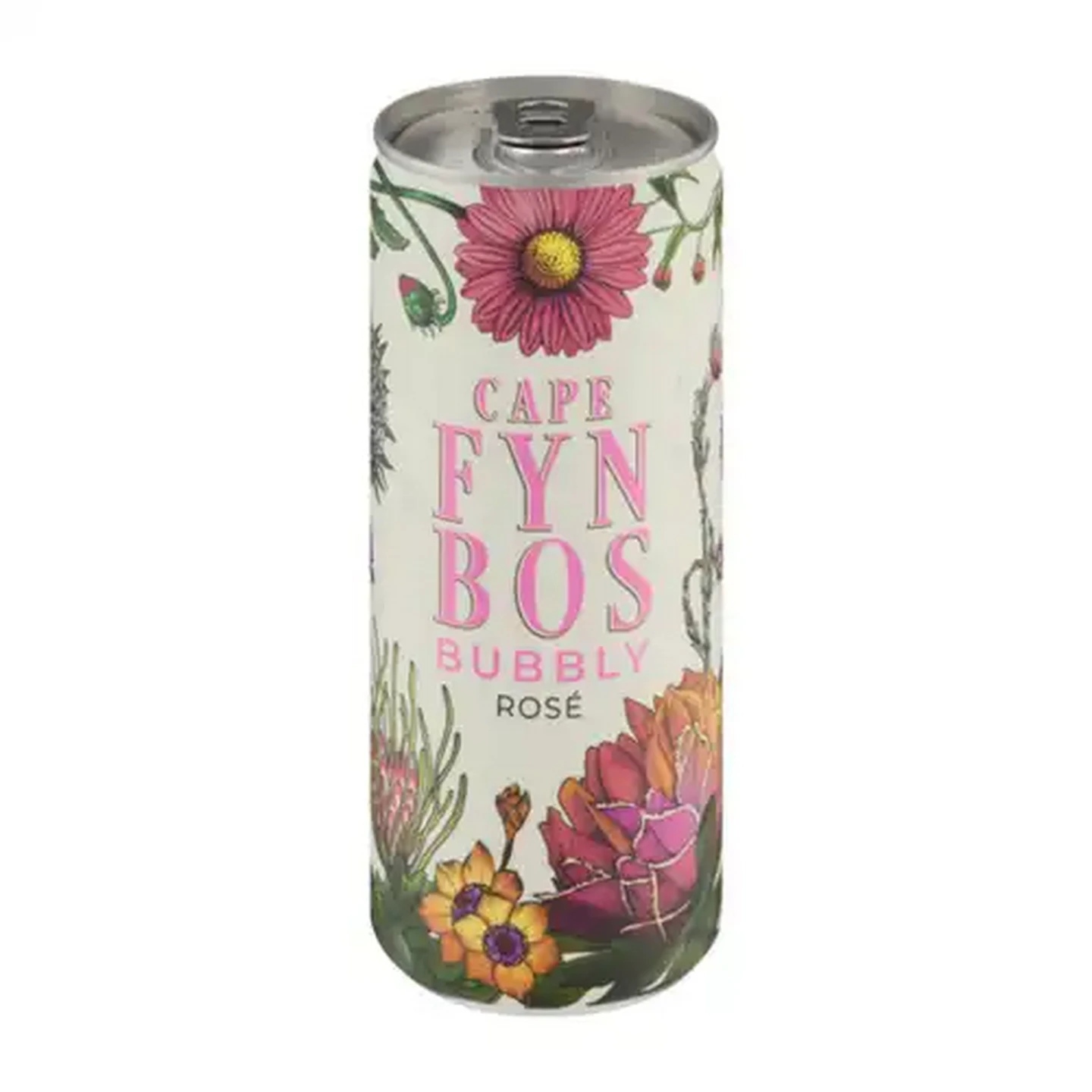 Image of Cape Fynbos Bubbly Rosé Wine Can 250ml