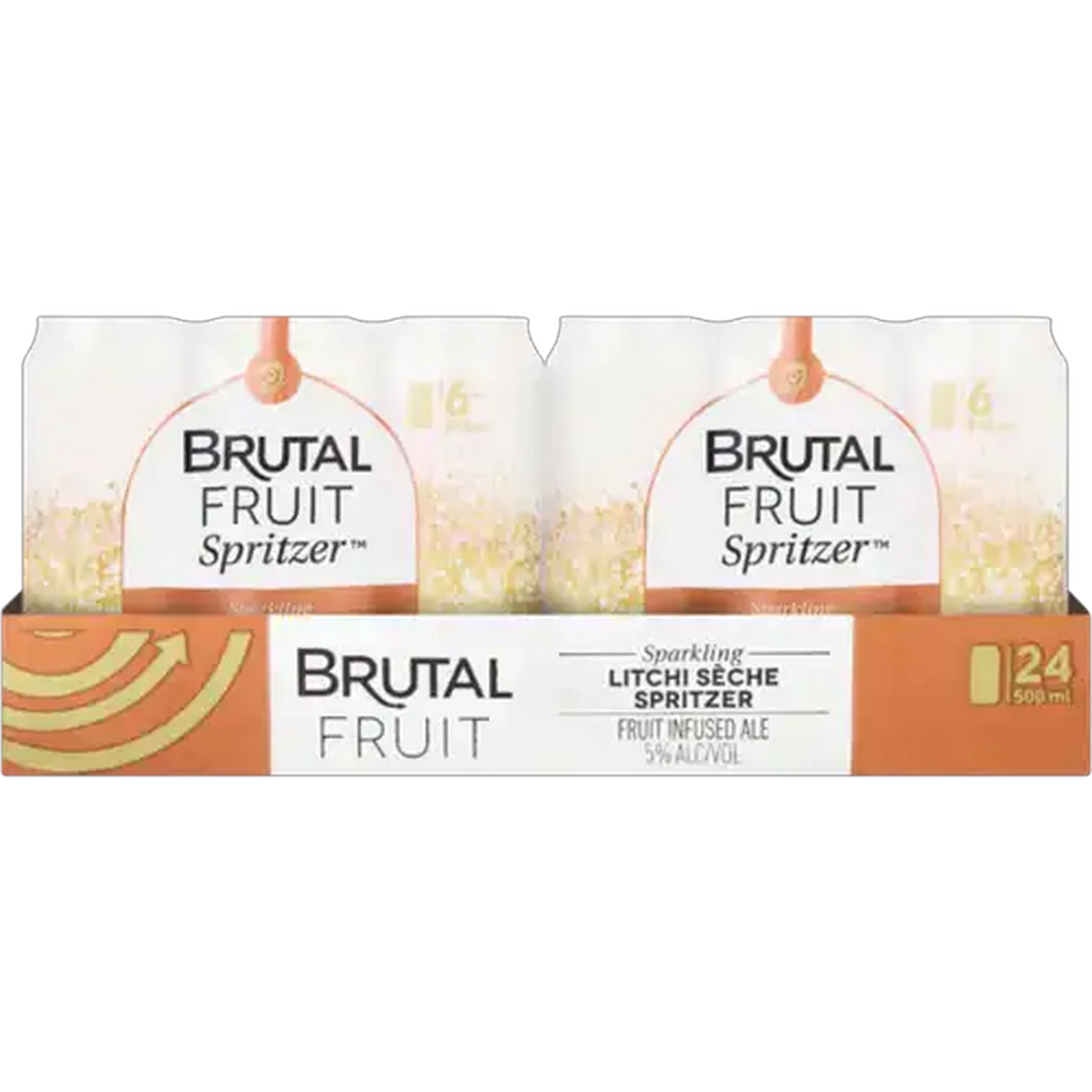 Image of Brutal Fruit Litchi Sèche Spritzer 24 x 500ml