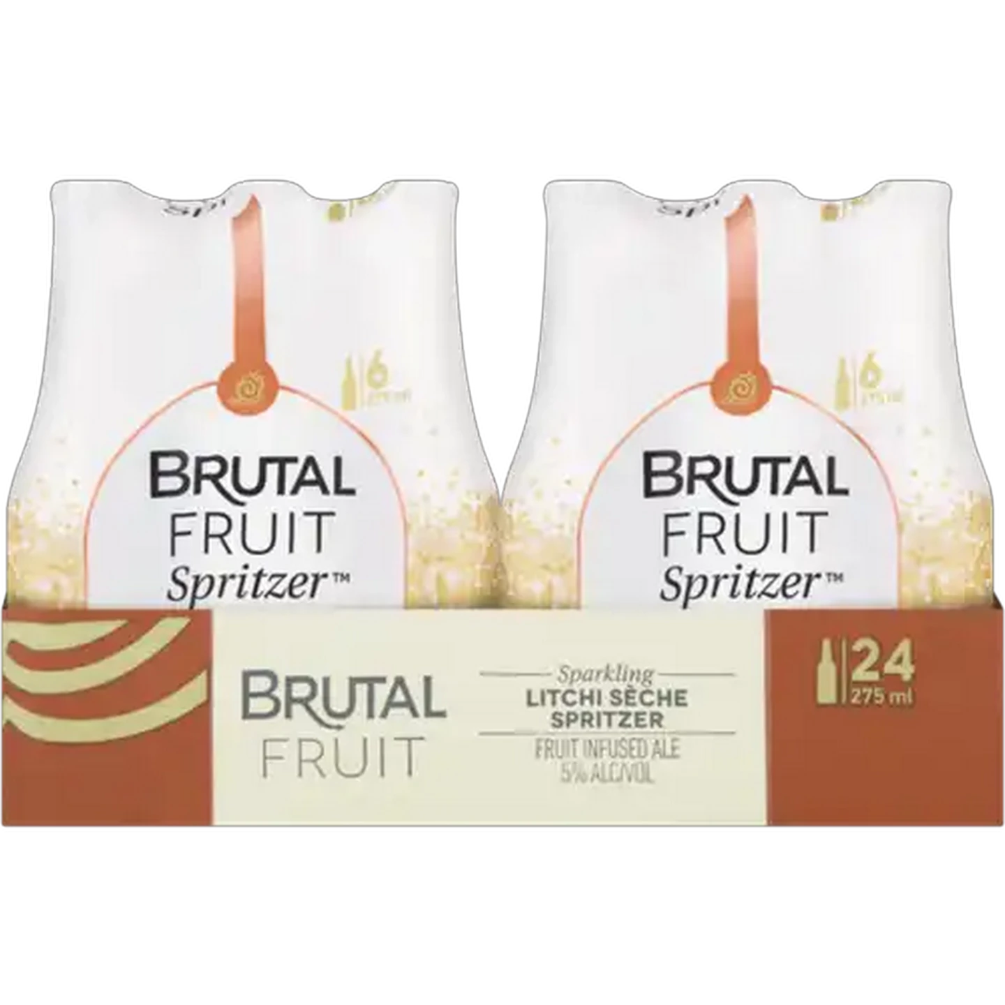 Image of Brutal Fruit Litchi Sèche Spritzer Bottles 24 x 275ml