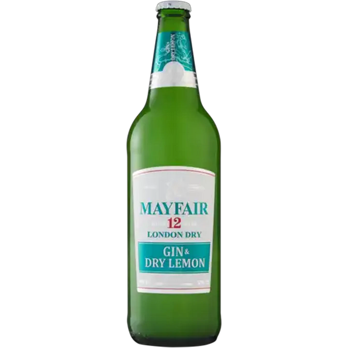 Image of Mayfair Gin & Dry Lemon Spirit Cooler Bottle 660ml