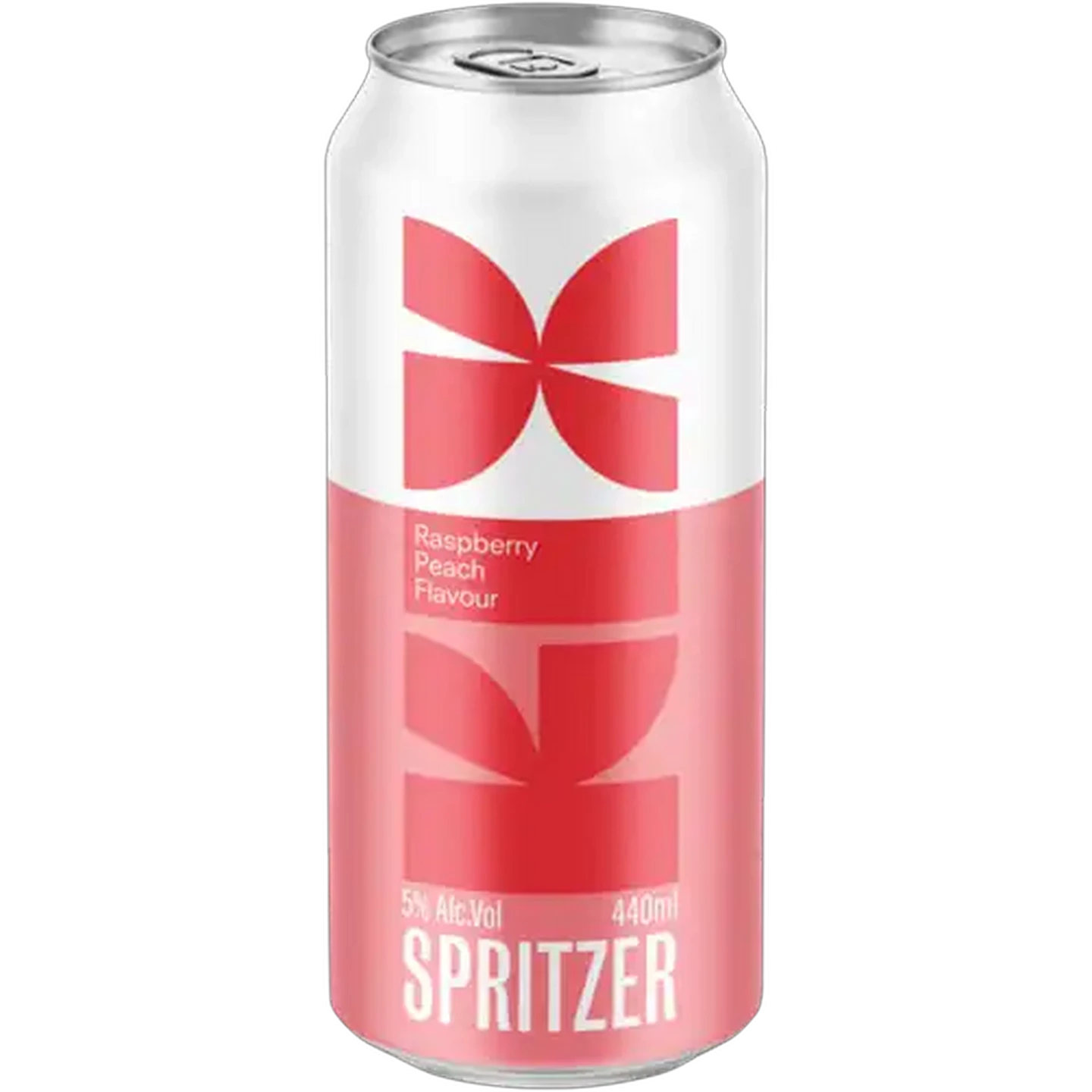 Image of KIX Raspberry Peach Flavour Spritzer Can 440ml