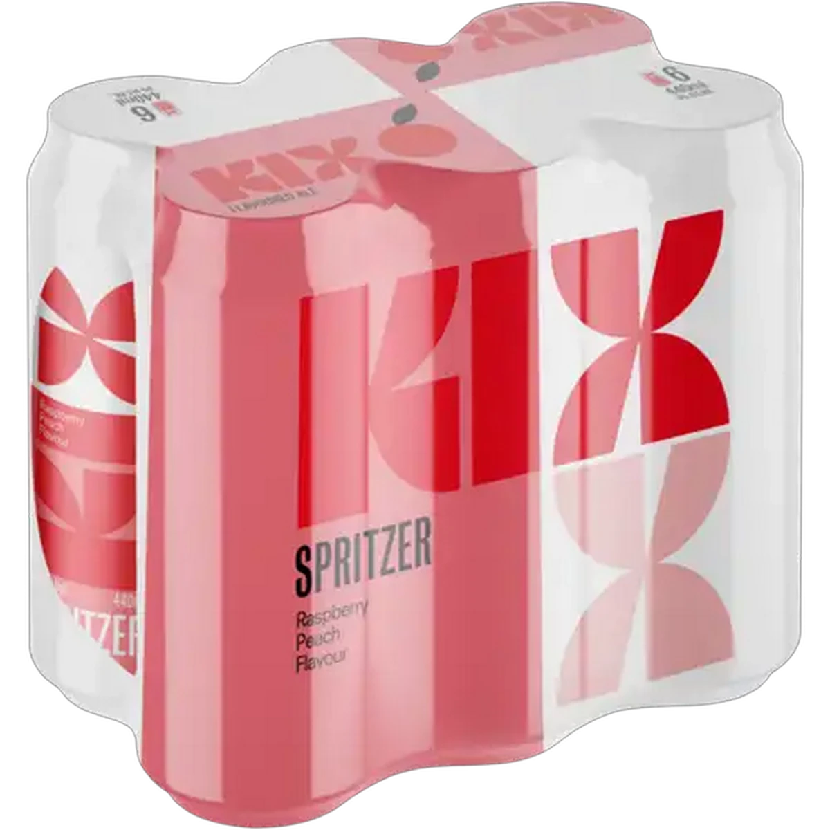 Checkers Sixty60 | KIX Raspberry Peach Flavour Spritzer Cans 6 x 440ml