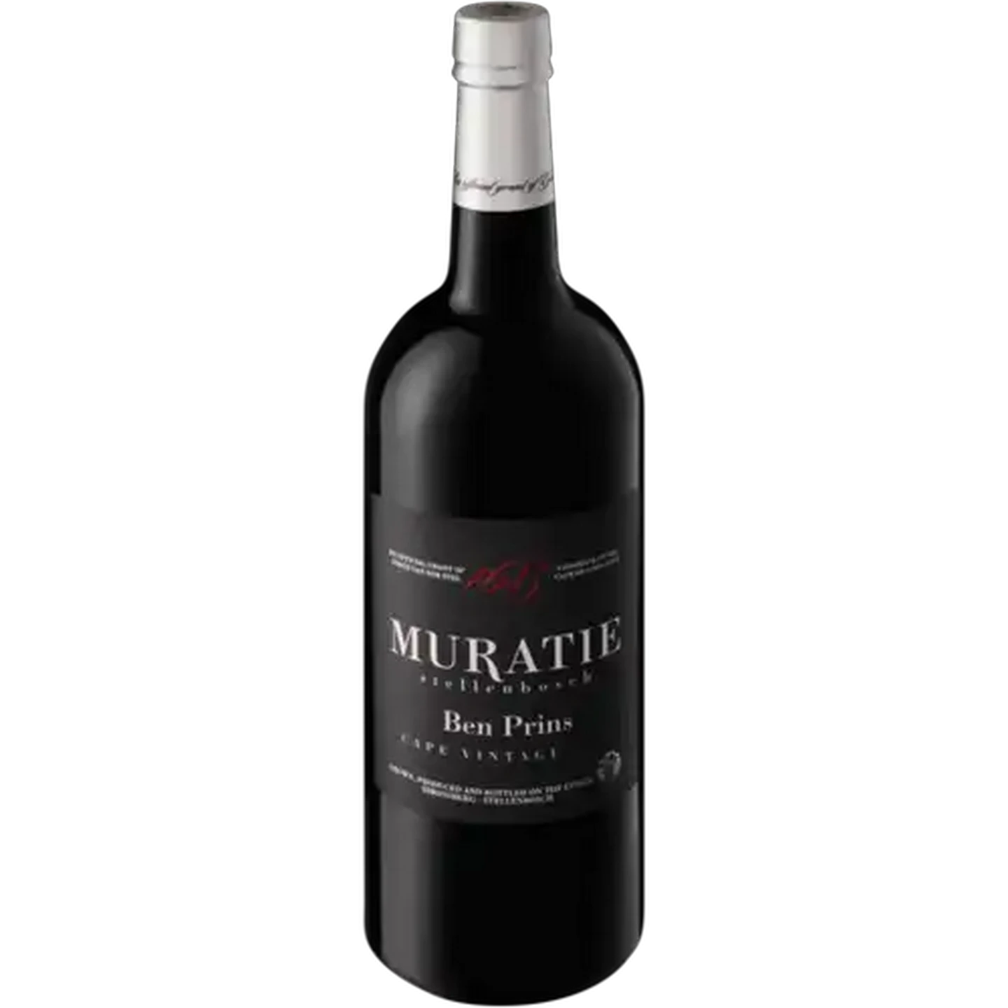 Image of Muratie Ben Prins Cape Vintage Red Wine Bottle 750ml