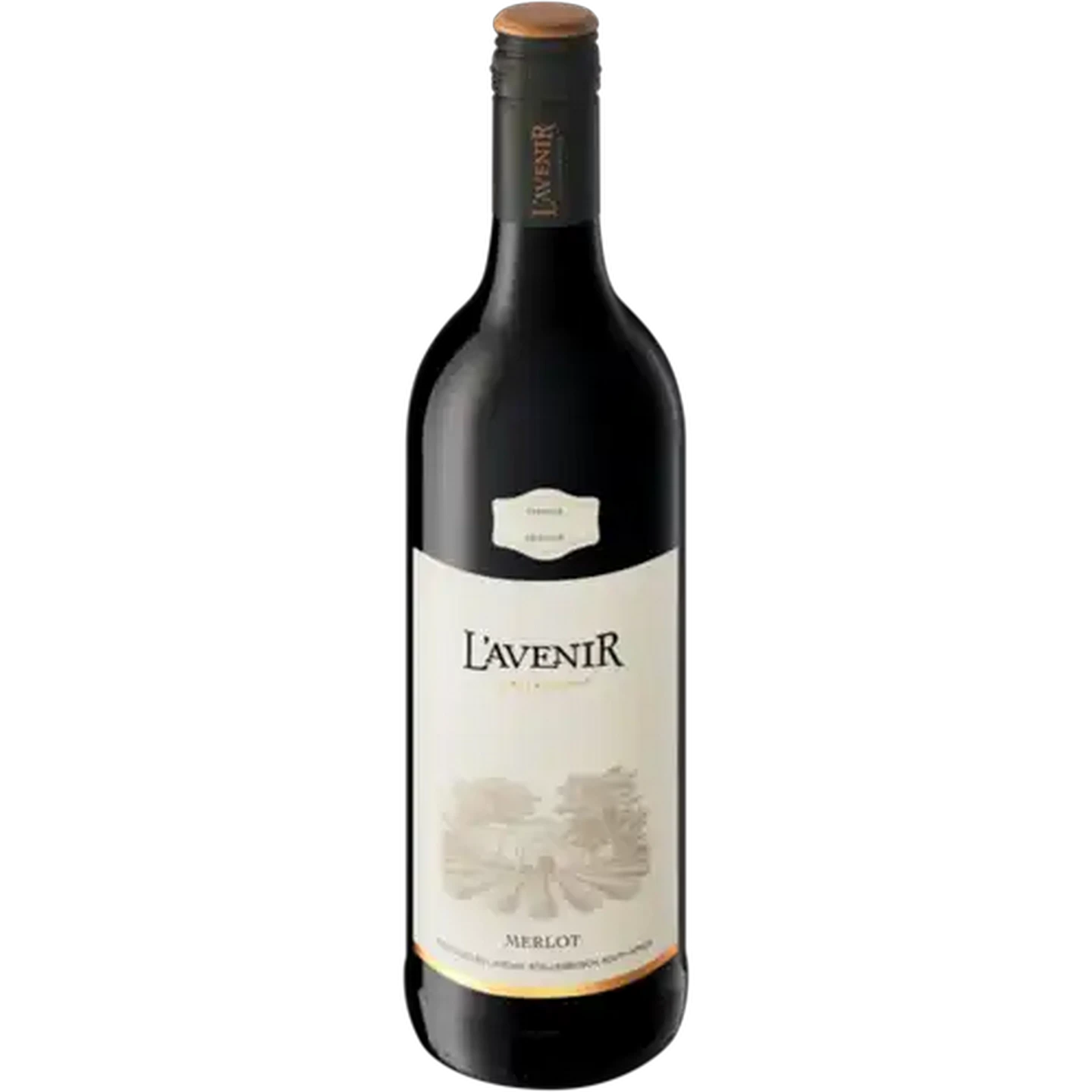 Image of L'Avenir Merlot Red Wine Bottle 750ml