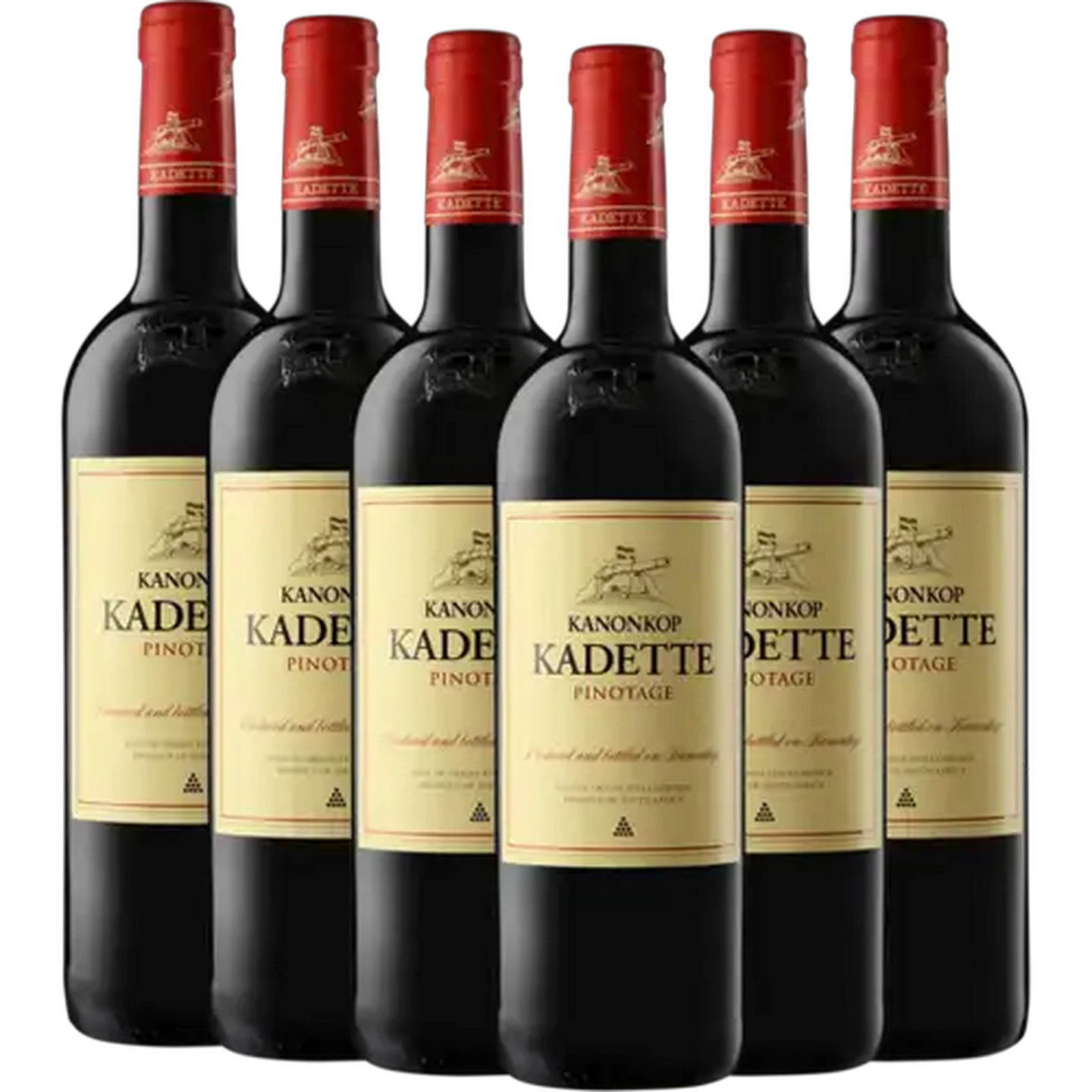 Image of Kanonkop Kadette Pinotage Red Wine Bottle 6 x 750ml