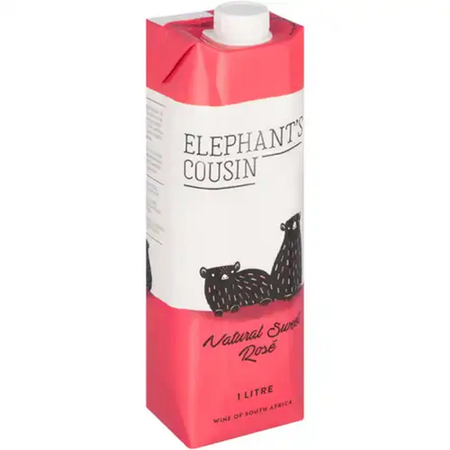 Image of Elephant's Cousin Natural Sweet Rosé Wine Box 1L