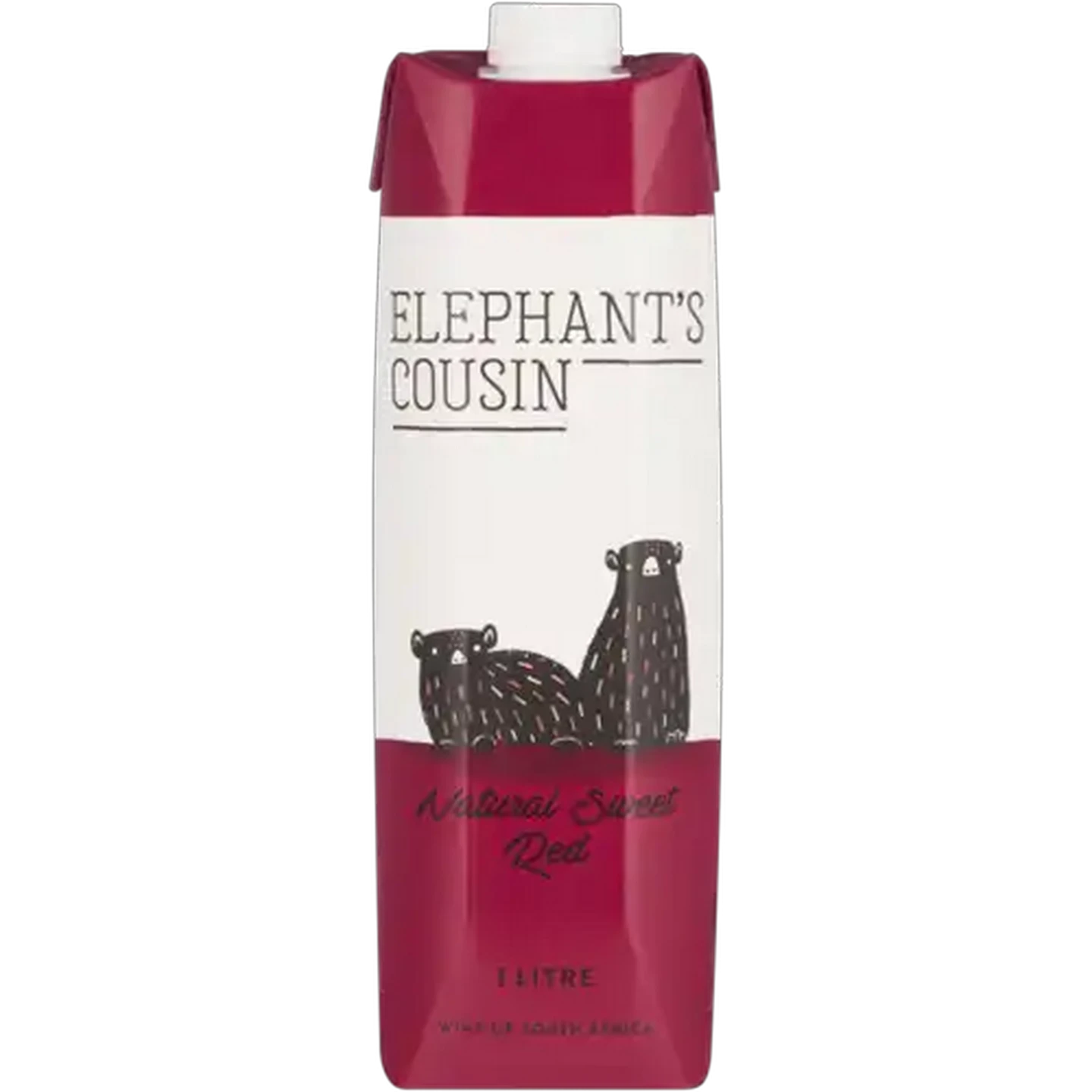 Image of Elephant's Cousin Natural Sweet Red Wine Box 1L