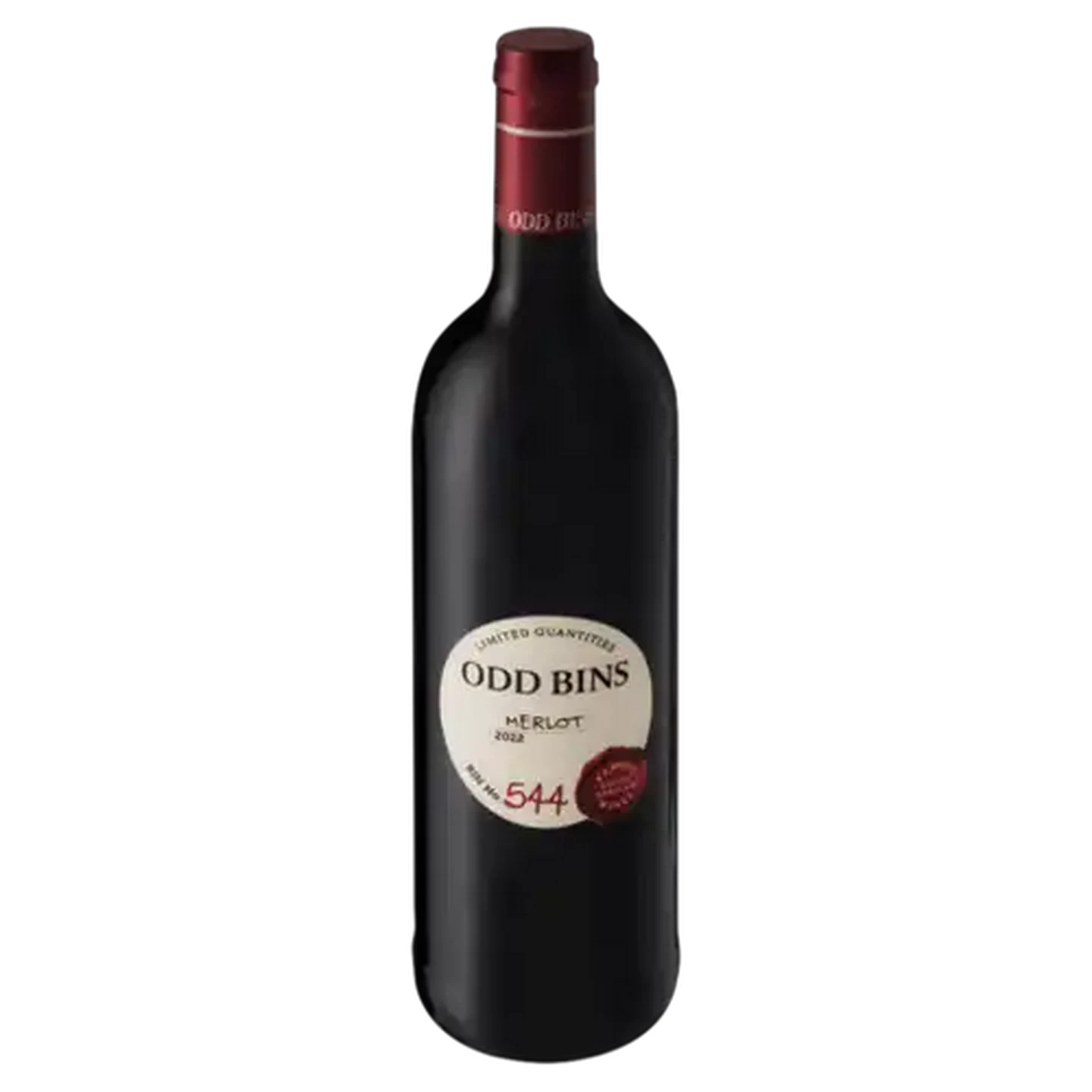 Image of Odd Bins 544 Merlot Red Wine 750ml