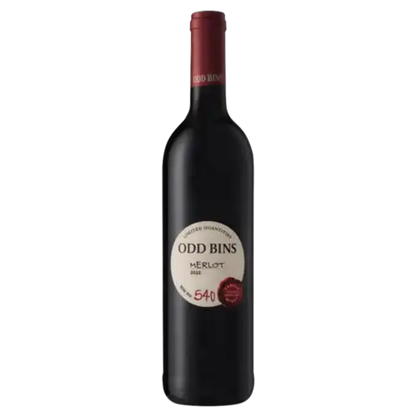 Image of Odd Bins 540 Merlot Red Wine 750ml