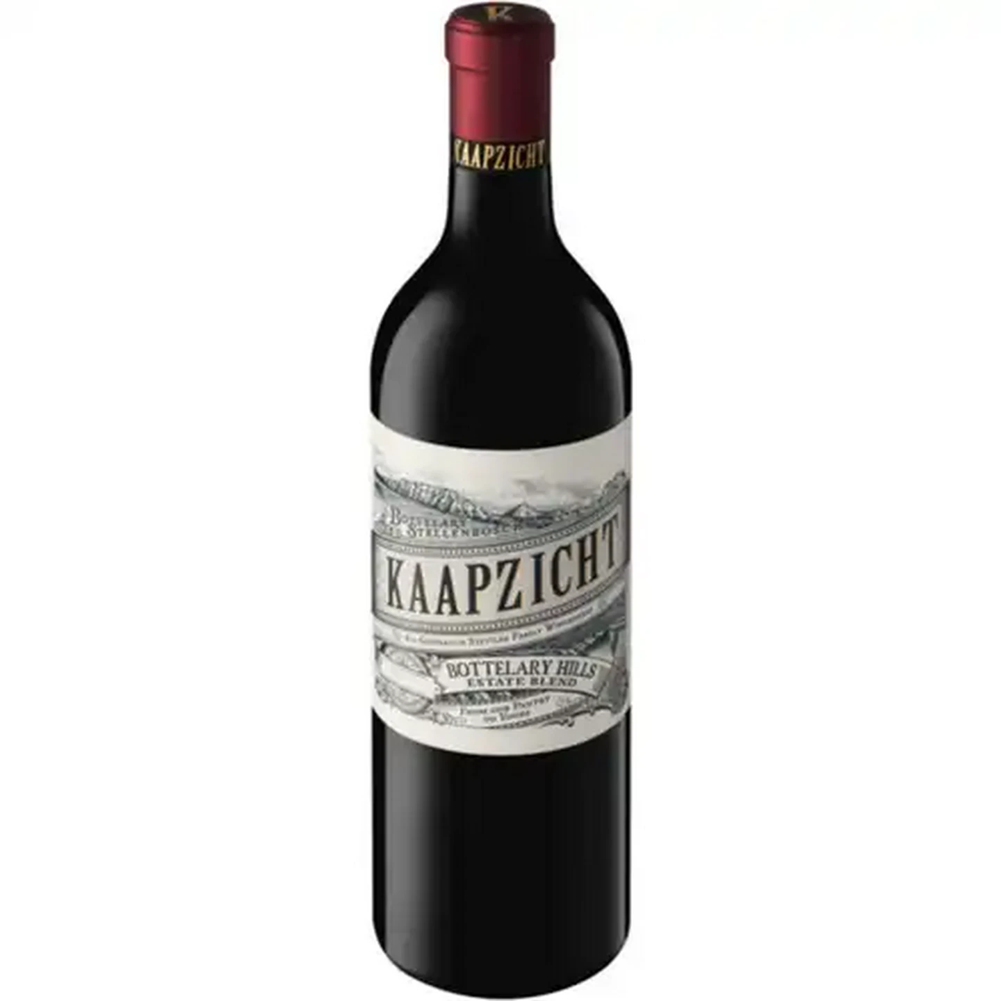 Image of Kaapzicht Bottelary Hills Estate Red Blend Wine Bottle 750ml