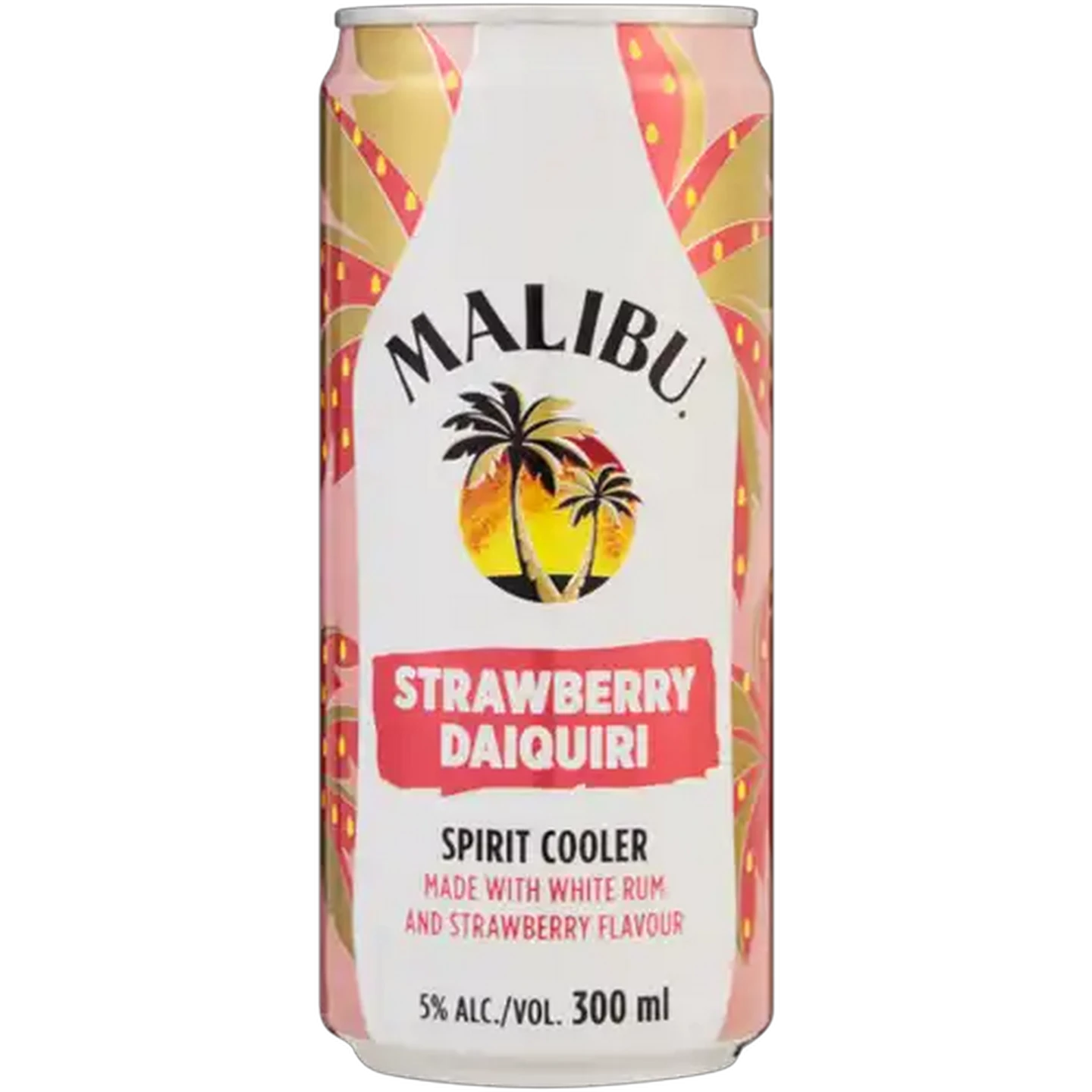 Image of Malibu Strawberry Daiquiri Spirit Cooler Can 300ml