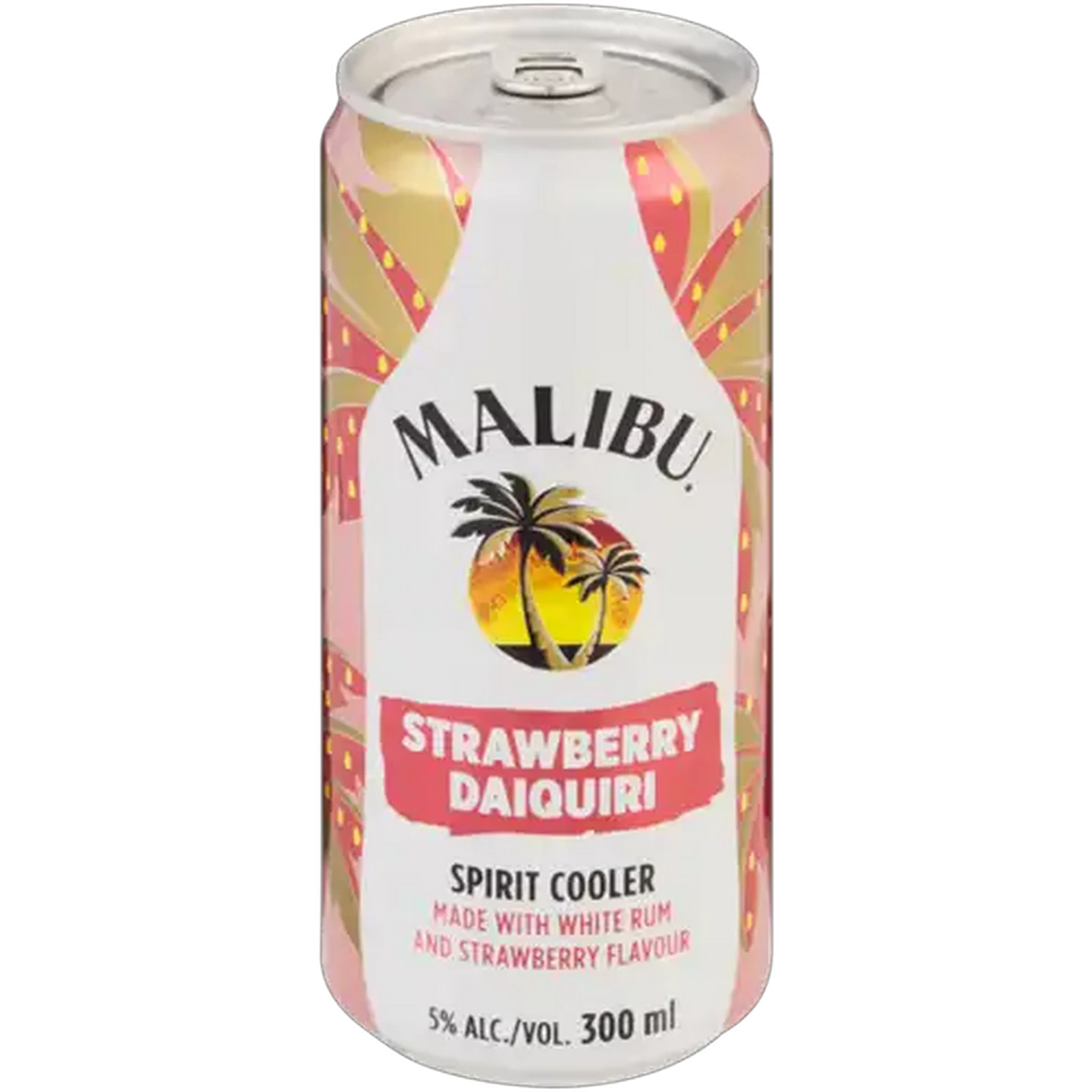 Image of Malibu Strawberry Daiquiri Spirit Cooler Can 300ml