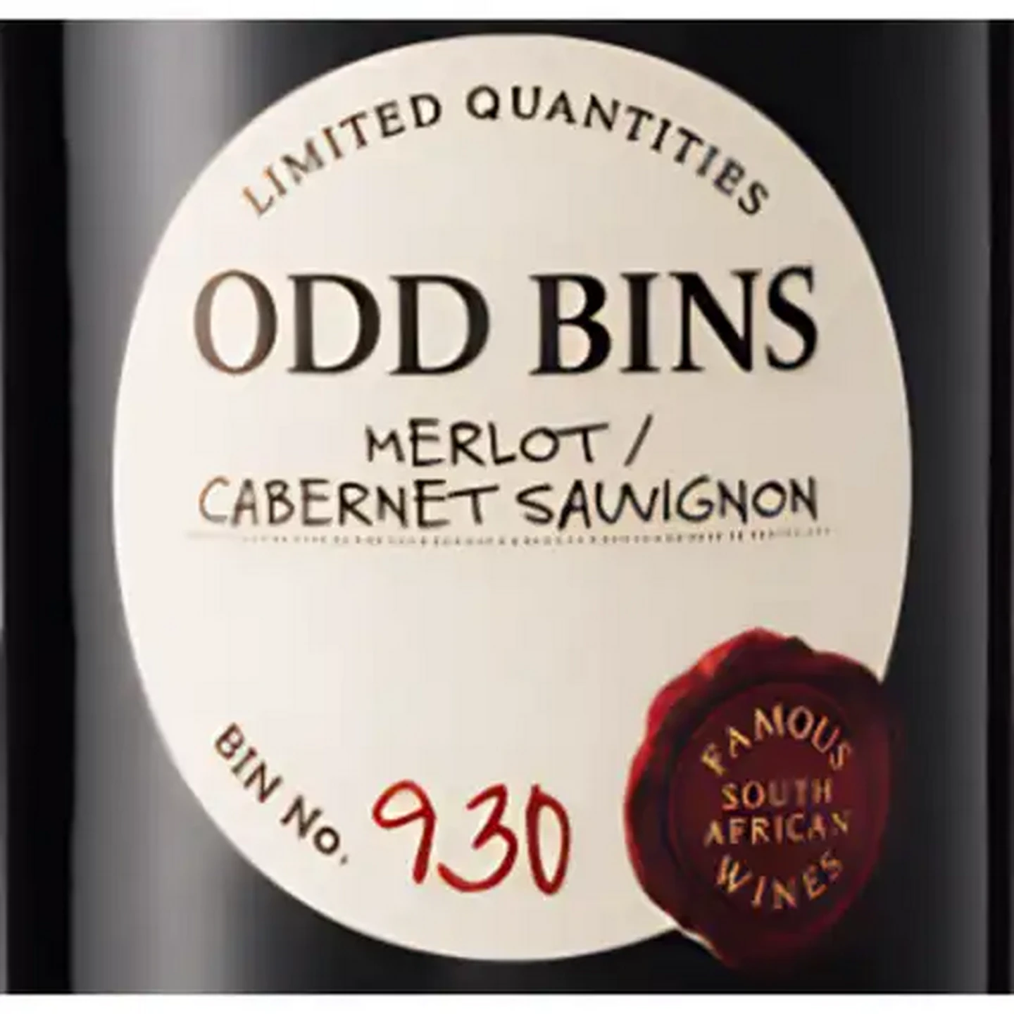Image of Odd Bins 930 Merlot-Cabernet Sauvignon Red Wine Blend 750ml