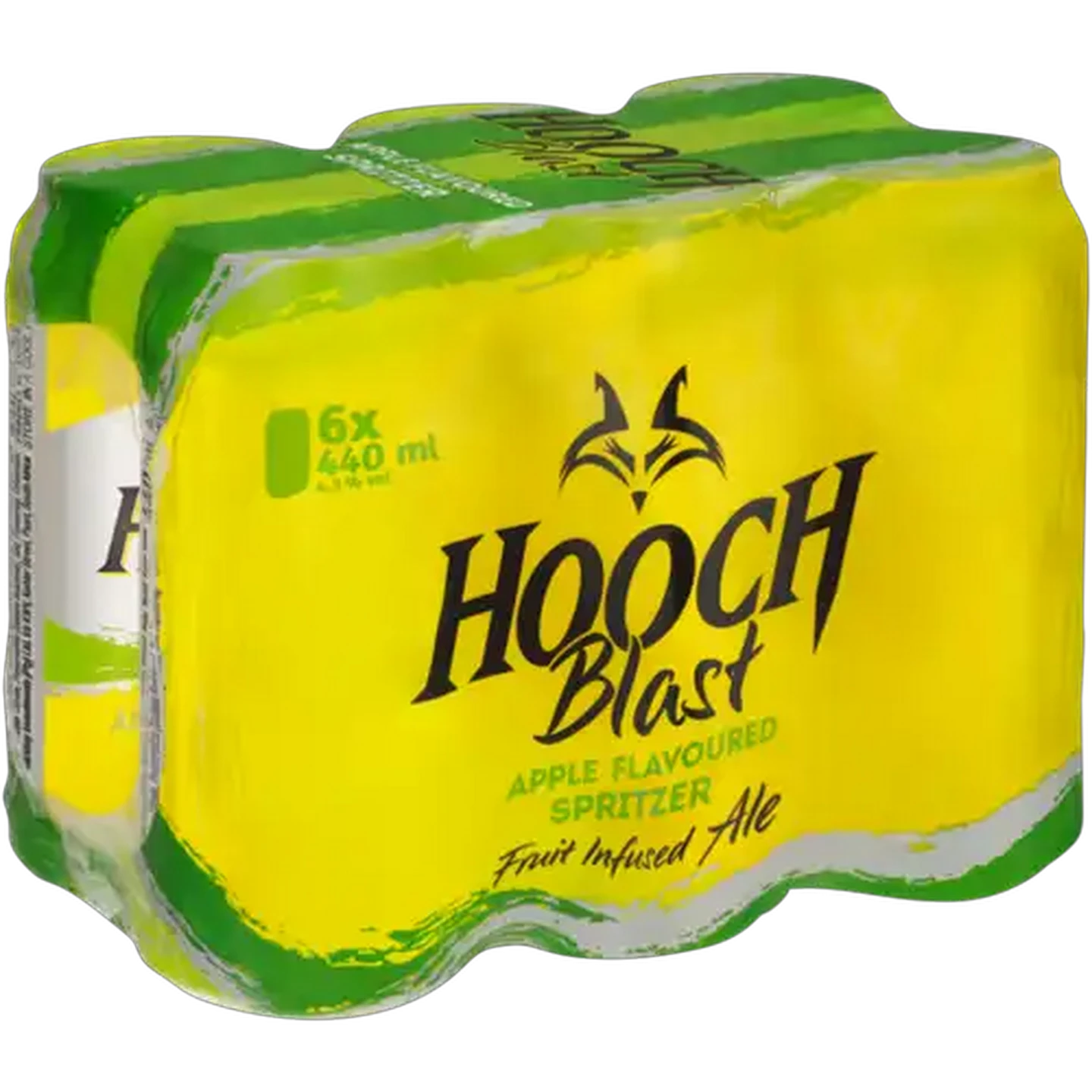 Image of Hooch Blast Apple Flavoured Spritzer 6 x 440ml