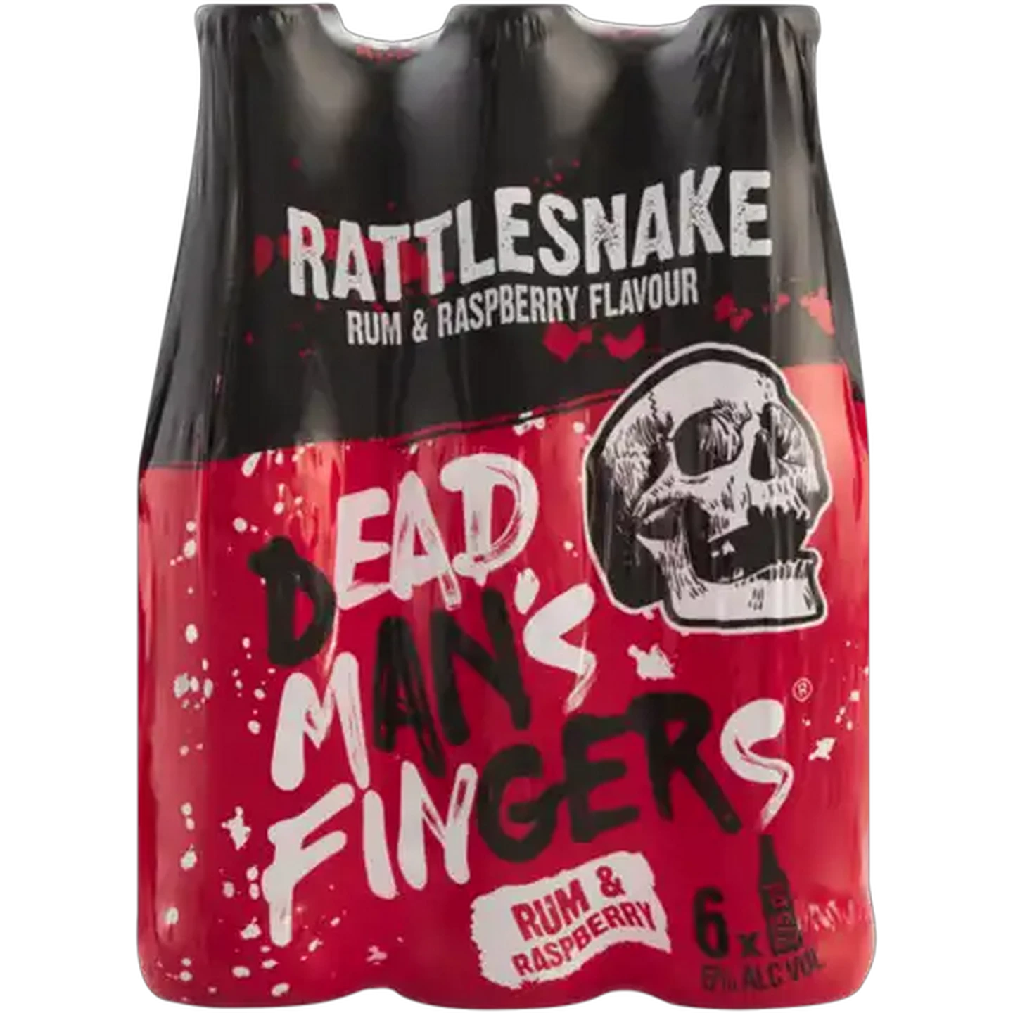 Image of Dead Man’s Fingers Rattlesnake Spirit Cooler Bottles 6 x 275ml