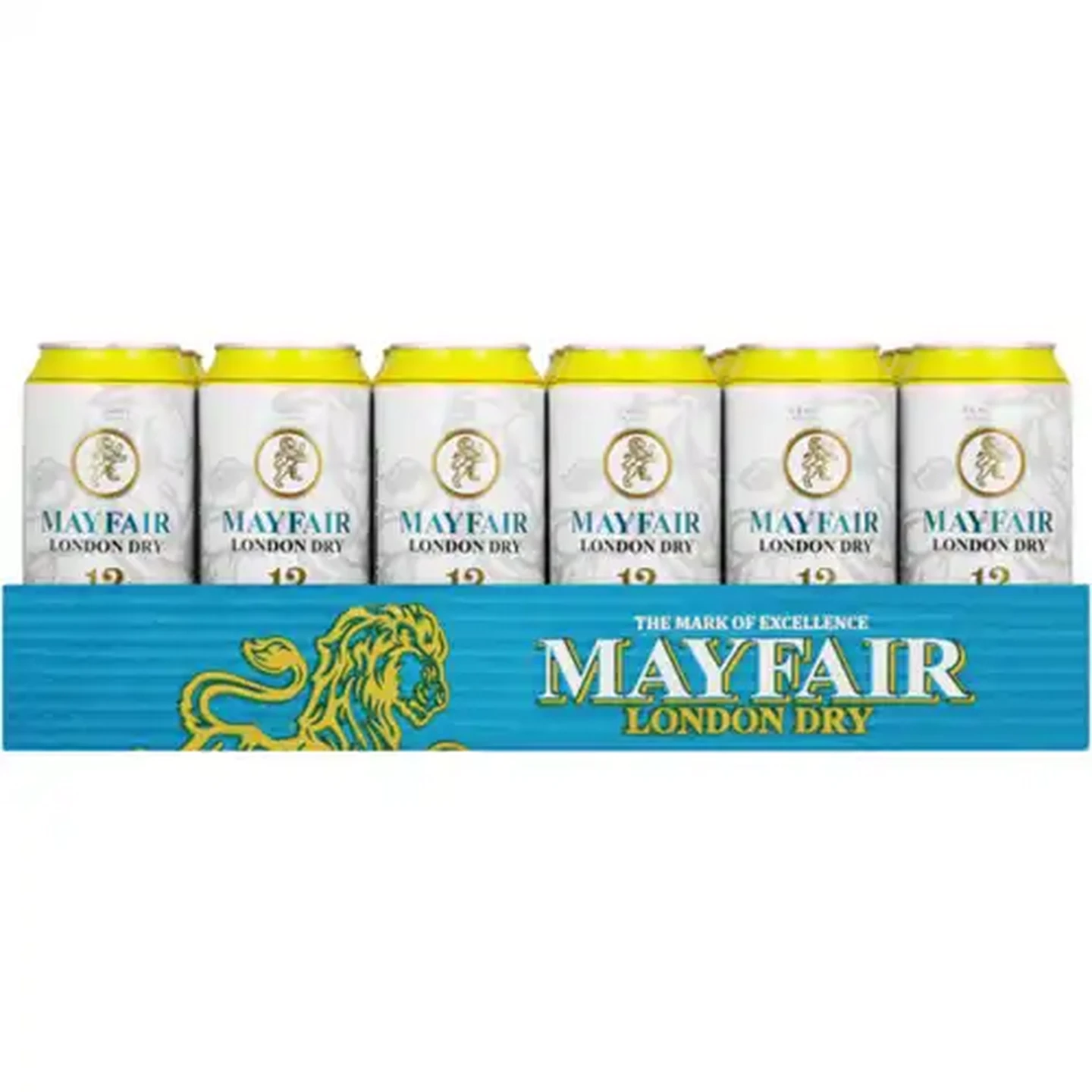 Image of Mayfair Gin London Dry Gin & Tonic Cans 24 x 440ml