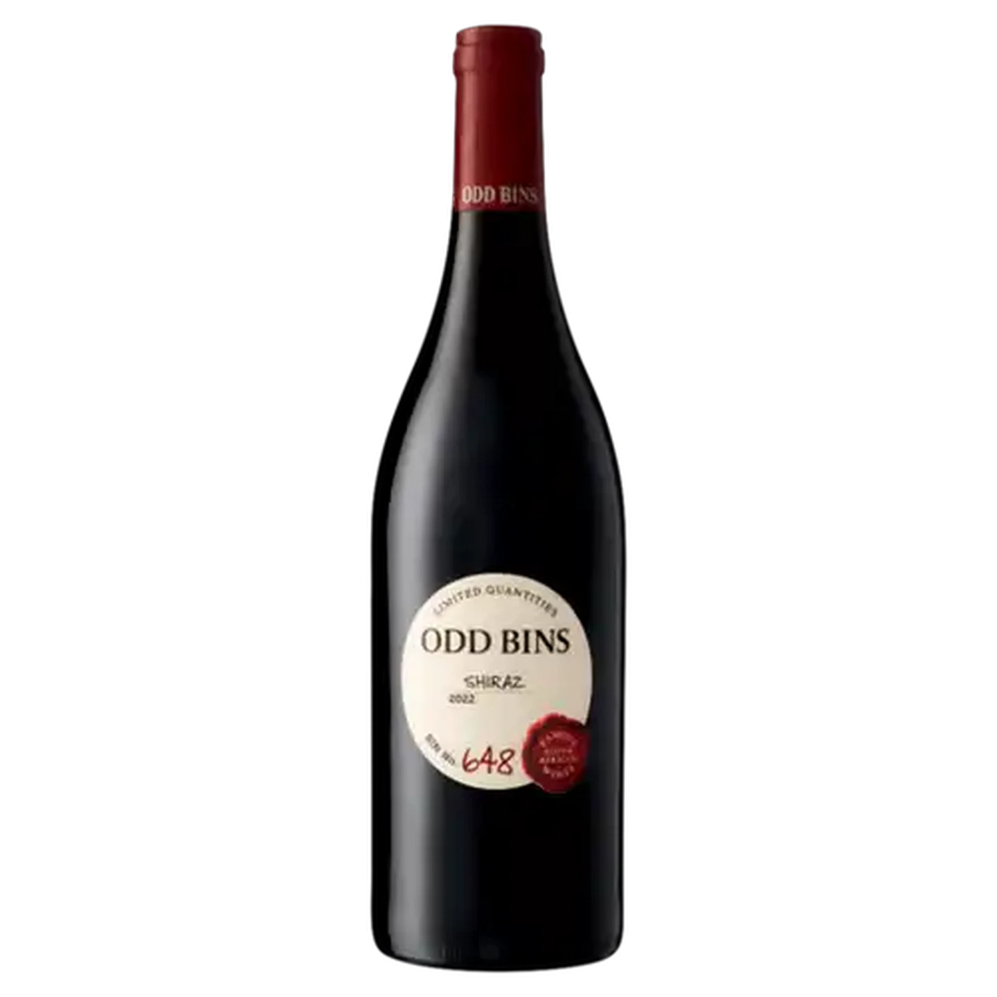 Image of Odd Bins 648 Shiraz Red Wine 750ml