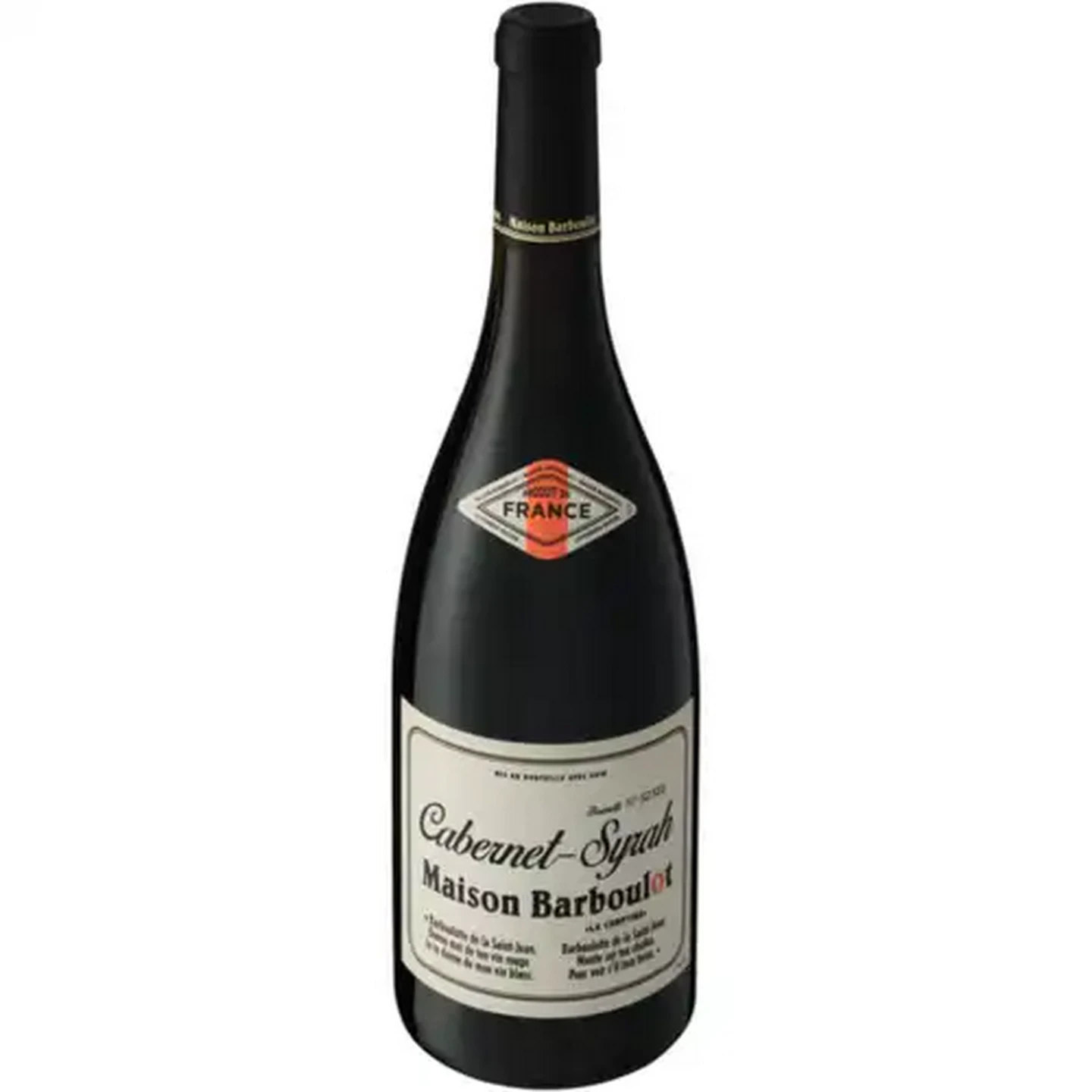 Image of Maison Barboulot Cabernet Syrah Red Wine Bottle 750ml