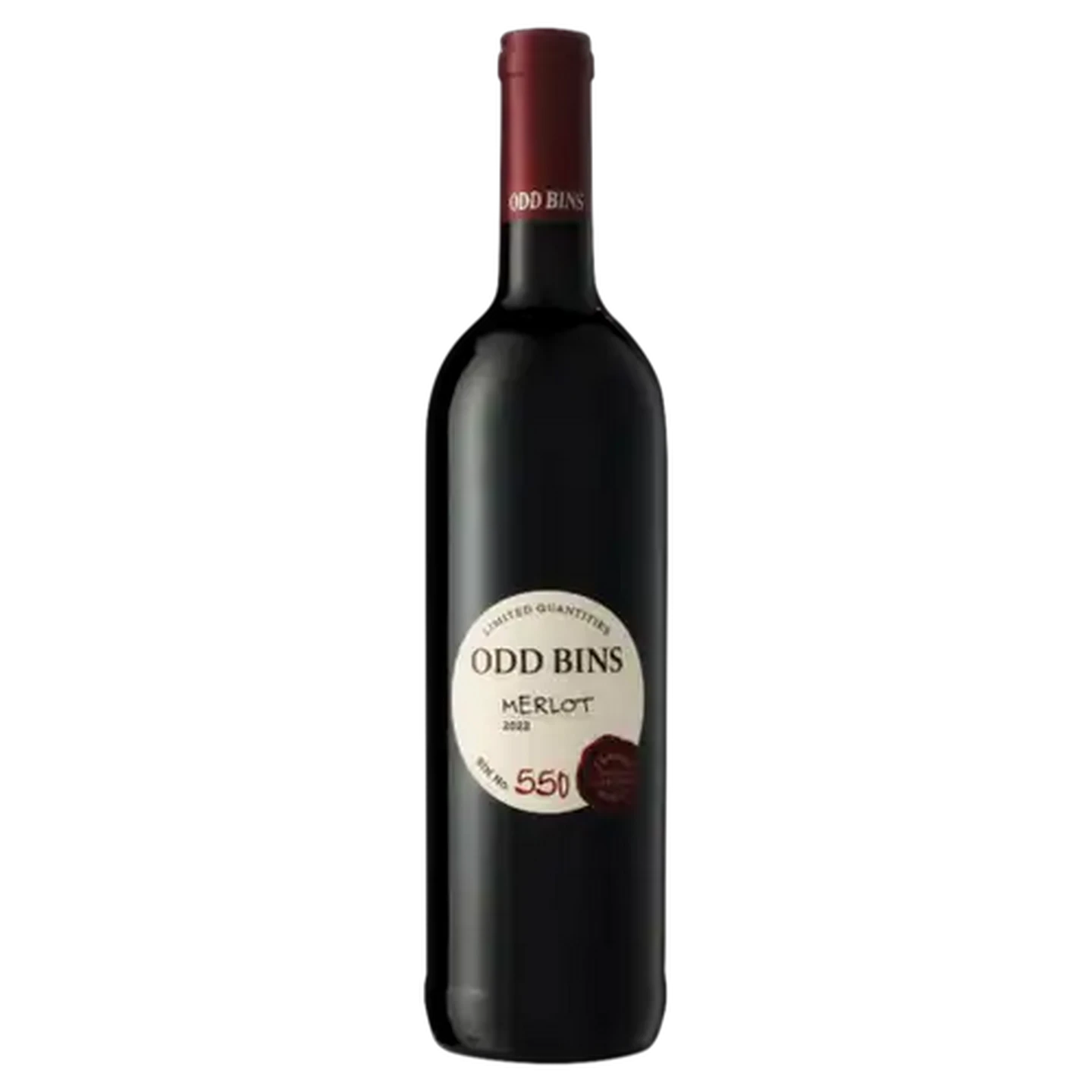 Image of Odd Bins 550 Merlot Red Wine 750ml