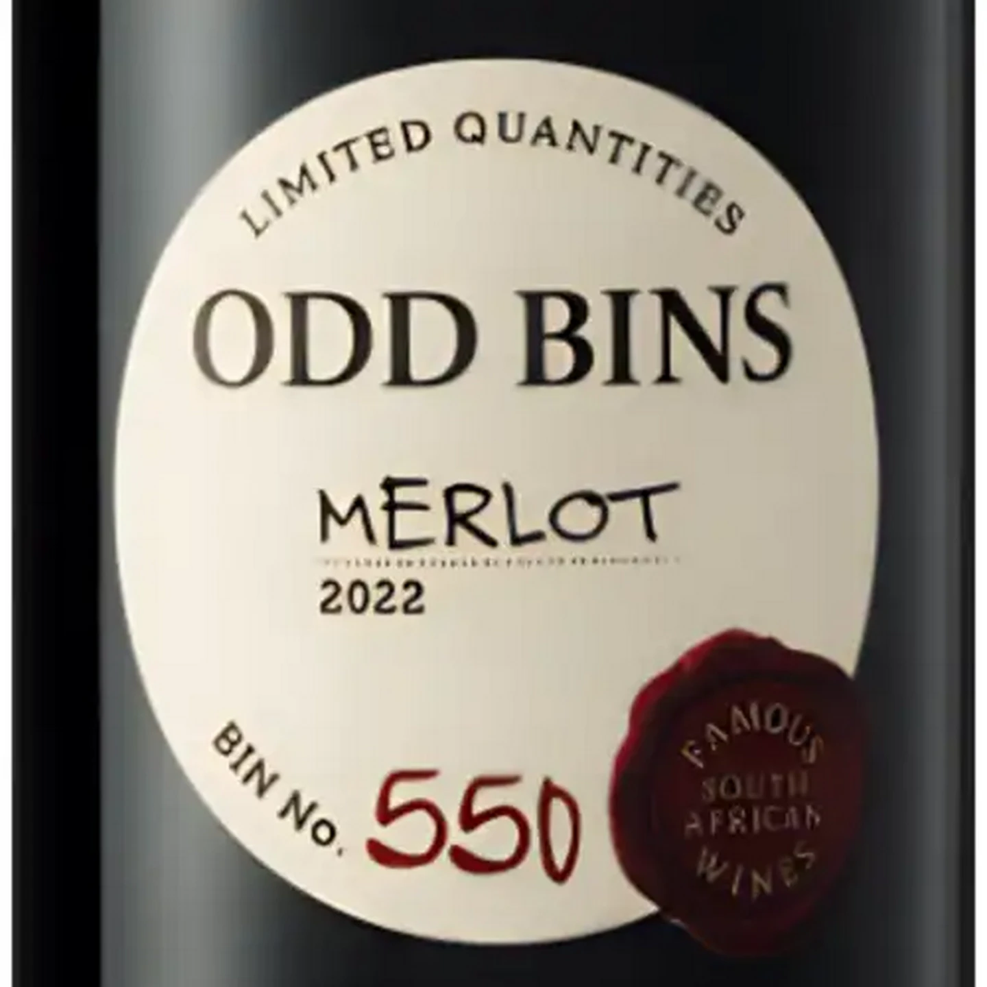 Image of Odd Bins 550 Merlot Red Wine 750ml