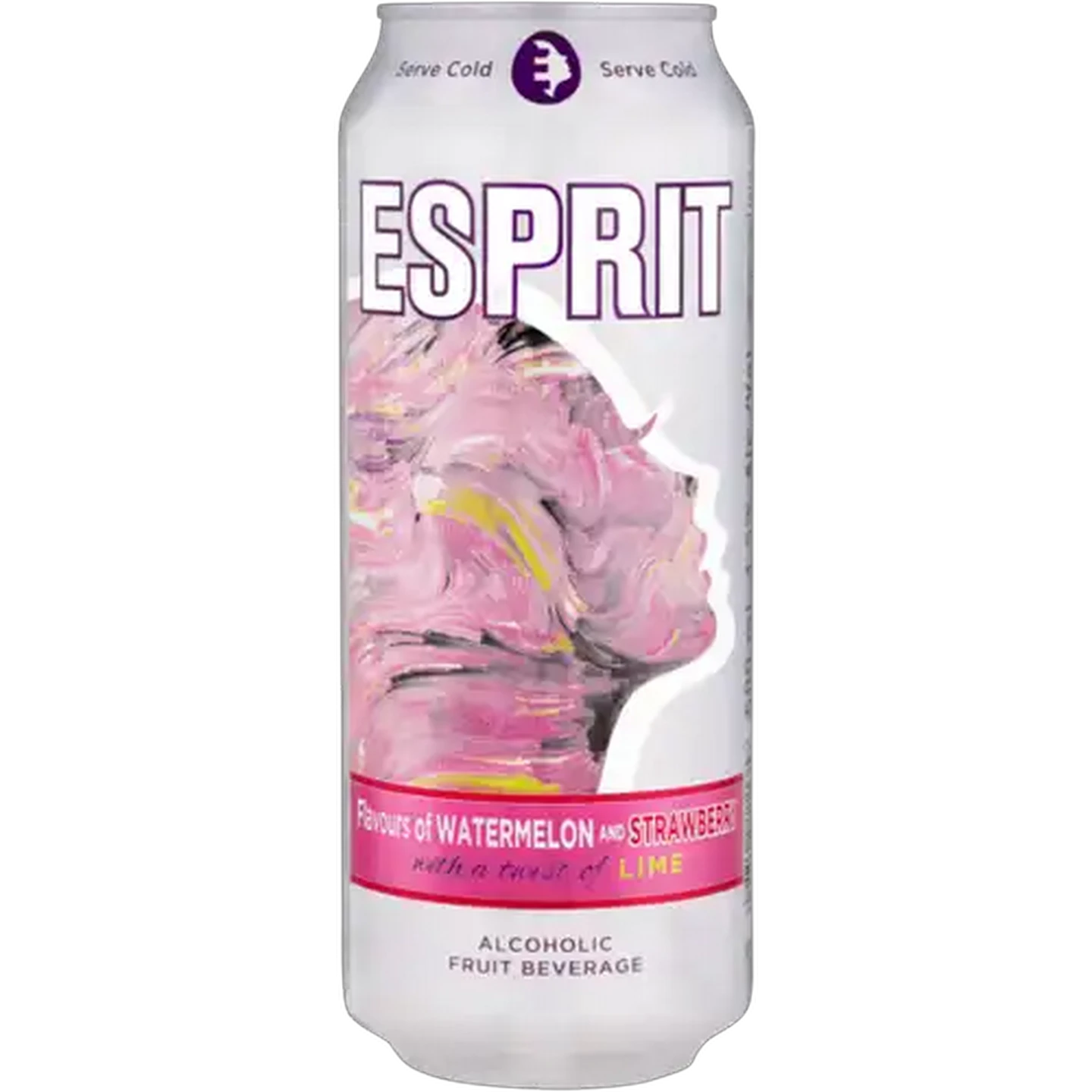 Image of Esprit Watermelon & Strawberry Alcoholic Fruit Beverage Can 500ml
