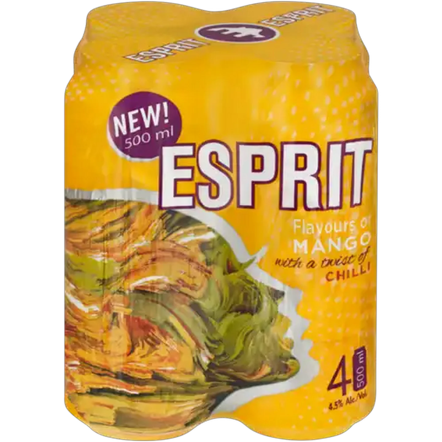 Image of Esprit Mango With a Twist of Chilli Alcoholic Fruit Beverage 4 x 500ml