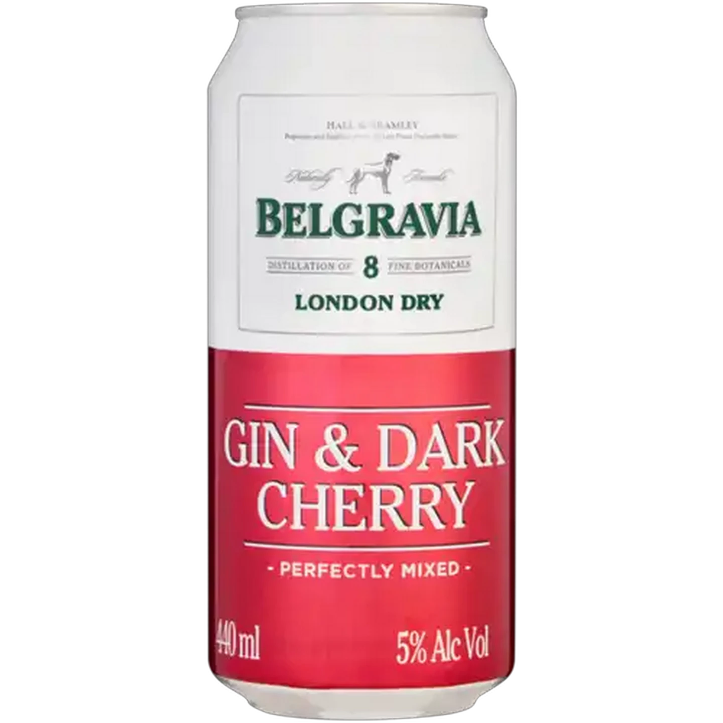 Image of Belgravia Gin & Dark Cherry Can 440ml