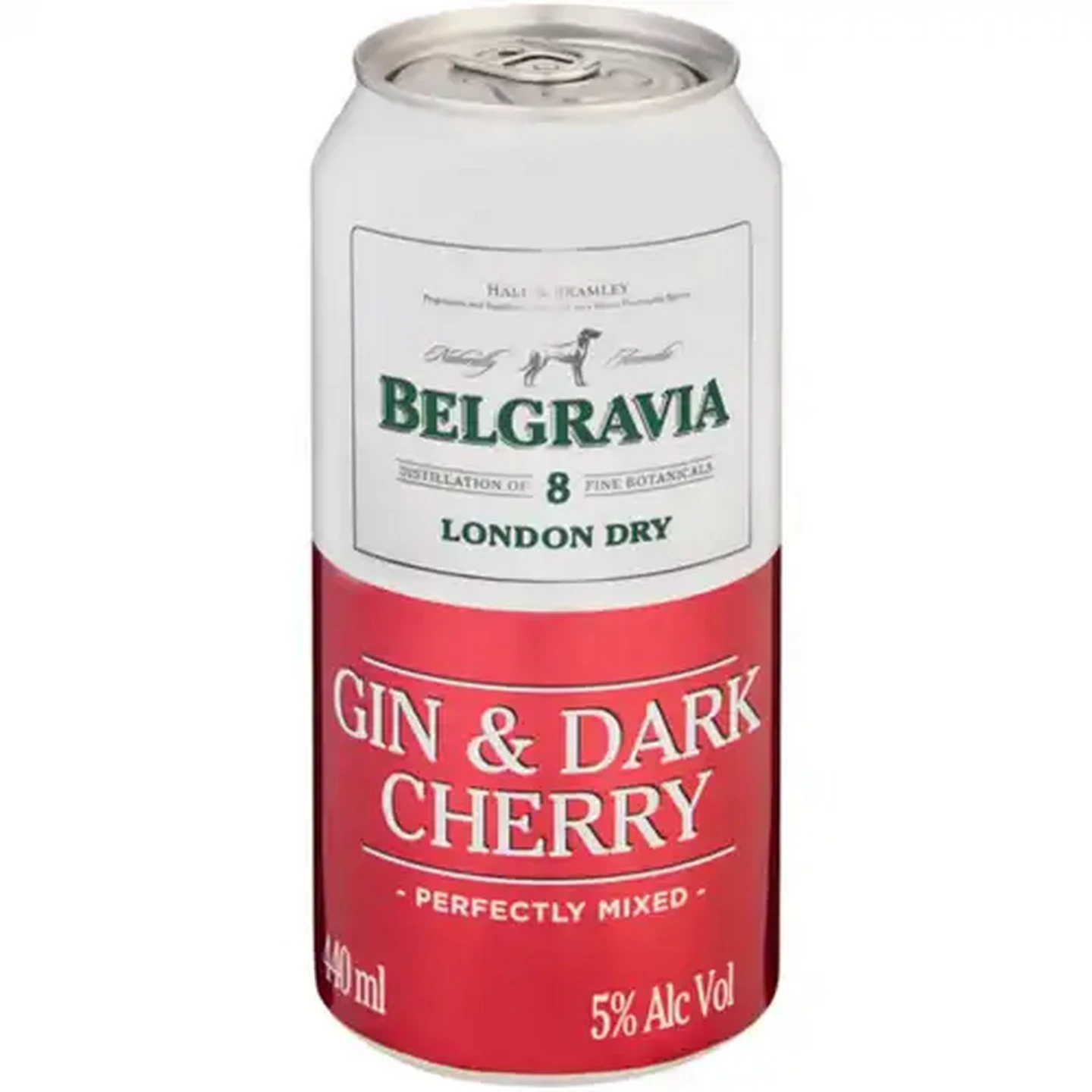 Image of Belgravia Gin & Dark Cherry Can 440ml